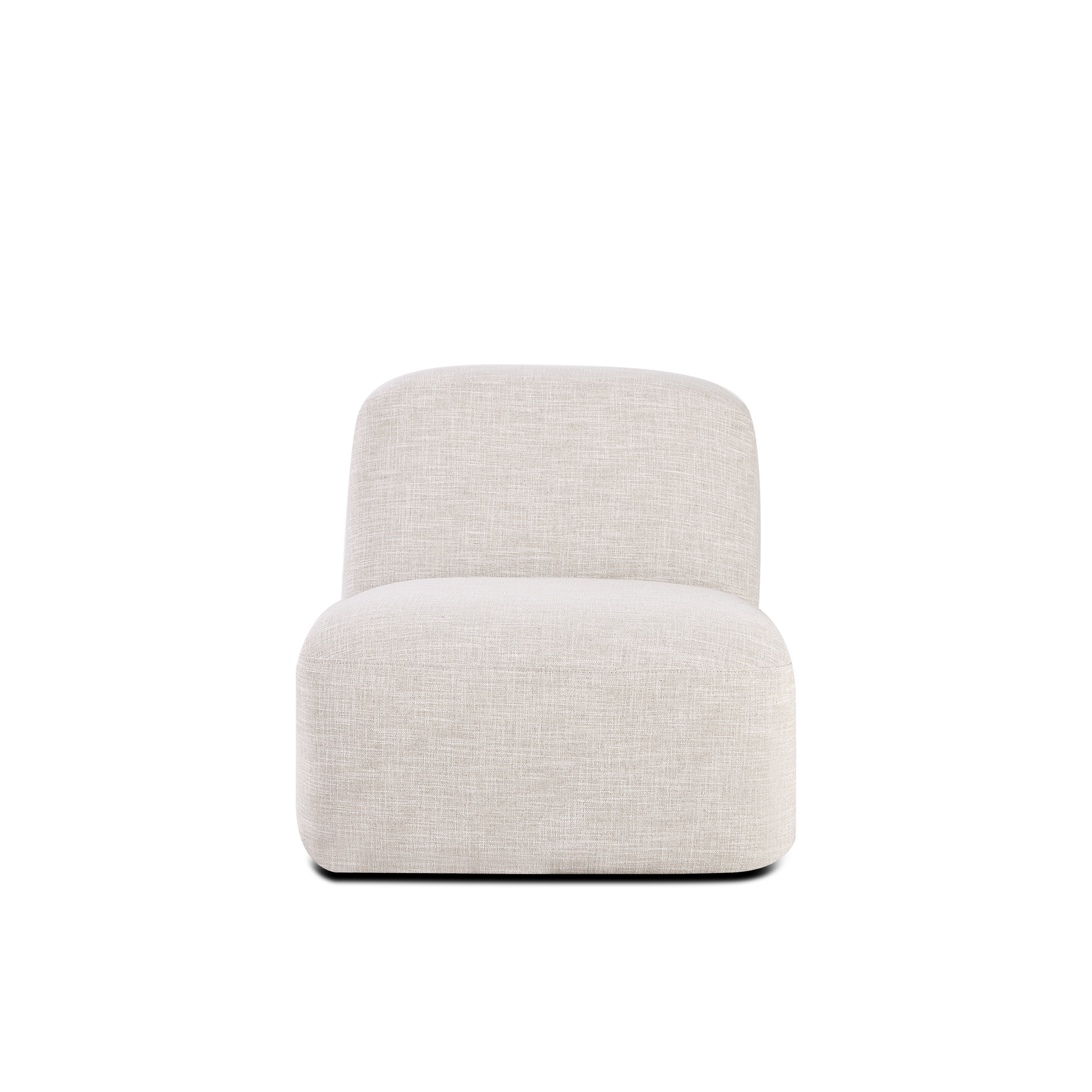 Muse Armless Modular Piece - [ Byron Oyster ]