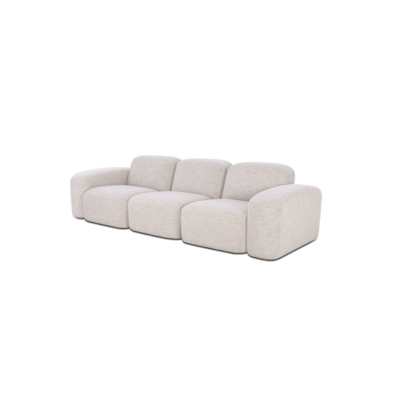 Muse 3 Seat Sofa - [ Byron Oyster ]