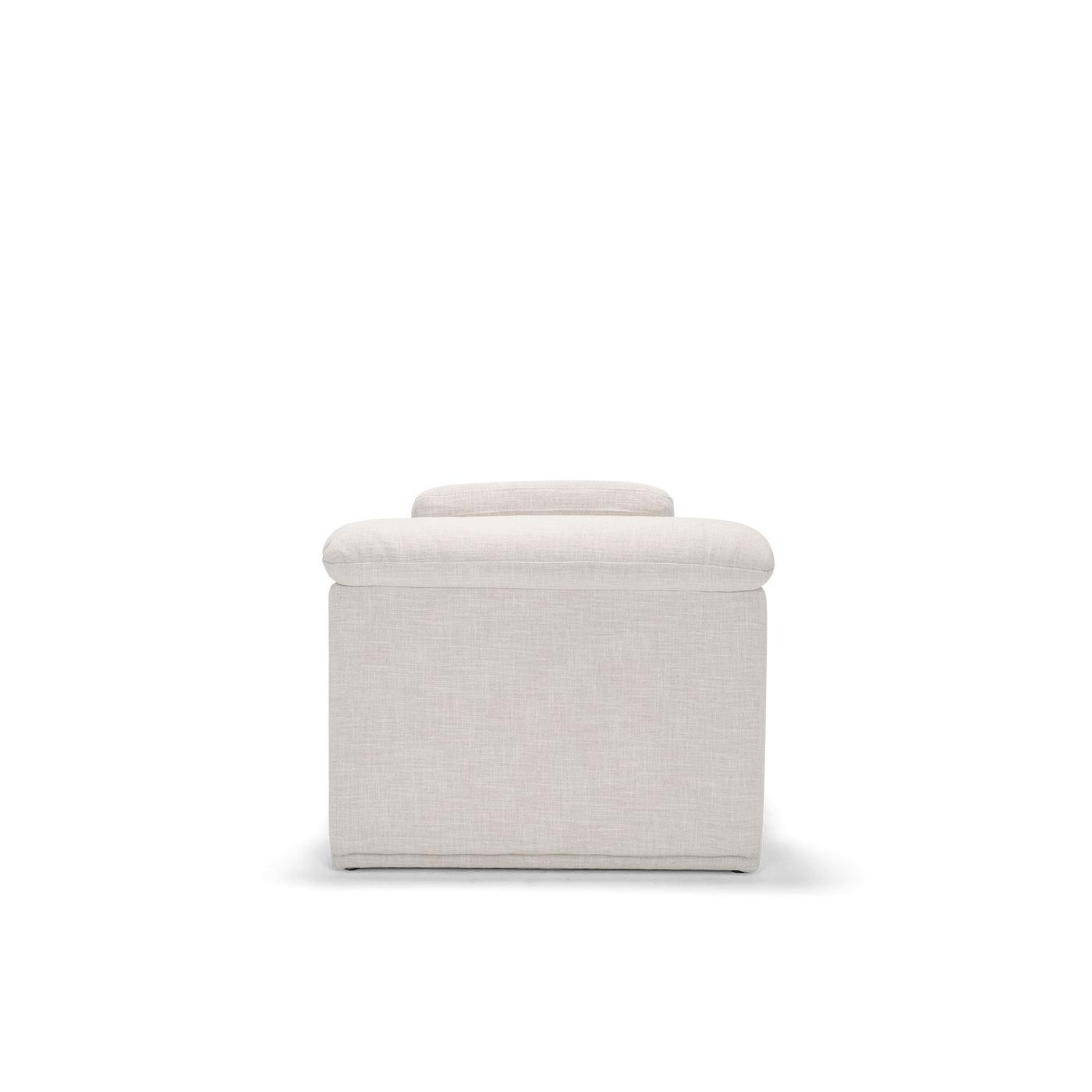 Float 1.5 Seat Armless Modular Piece - [ Byron Oyster ]