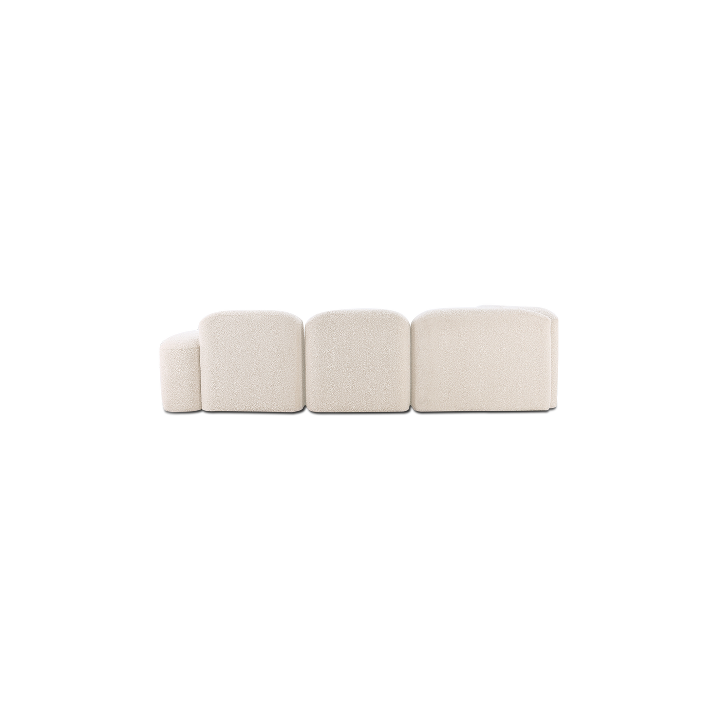 Muse 4 Piece Modular Sofa - [ Bronte Whipped Cream ]
