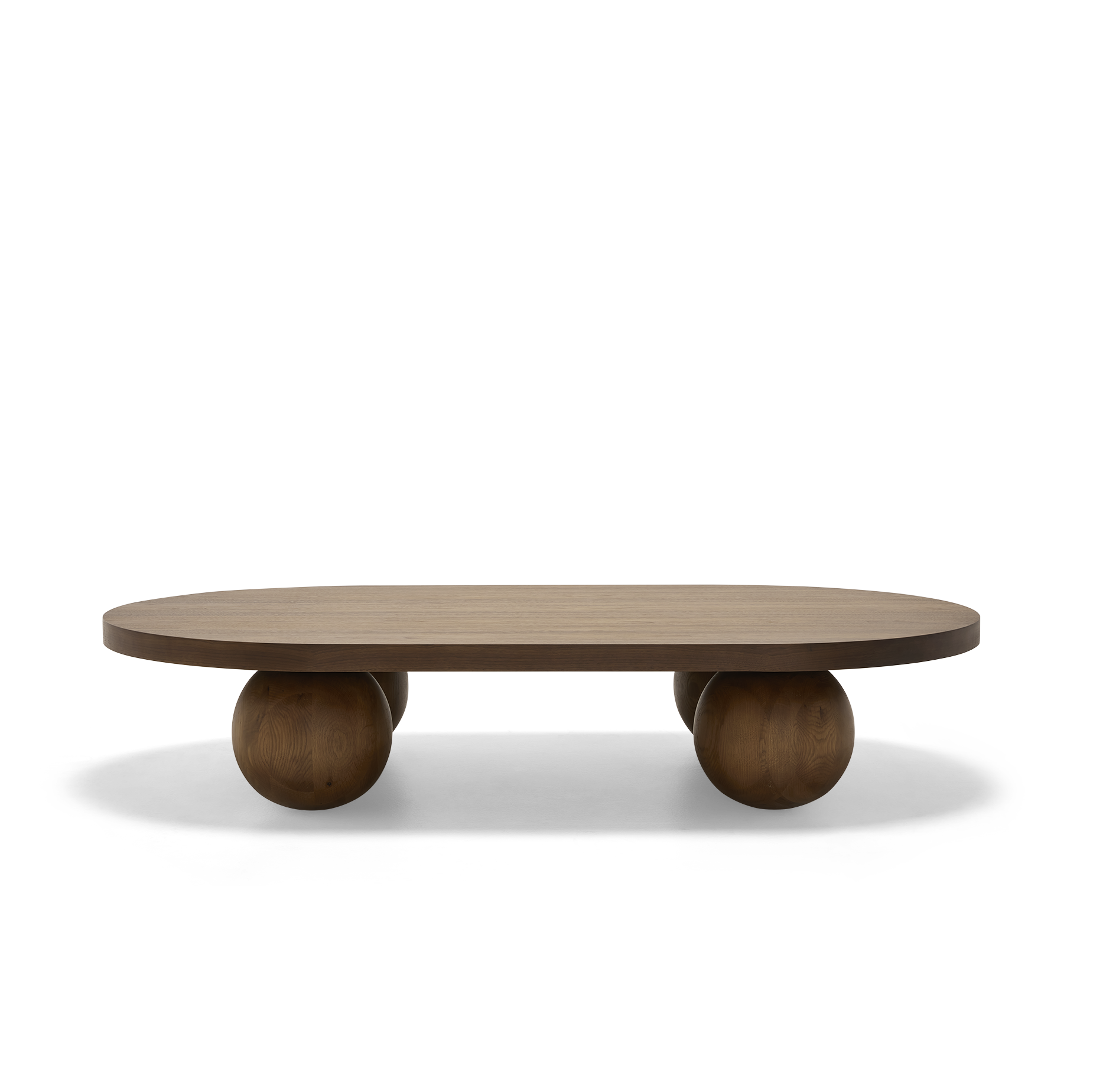 Yoko Capsule Coffee Table - [ Walnut ]