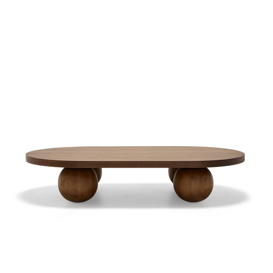 Yoko Capsule Coffee Table - [ Walnut ]