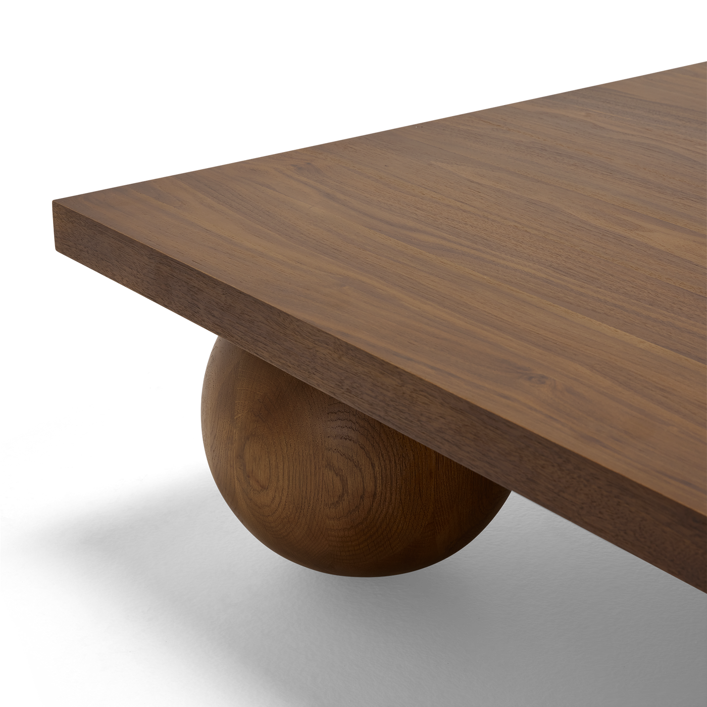 Yoko Square Coffee Table - [ Walnut ]