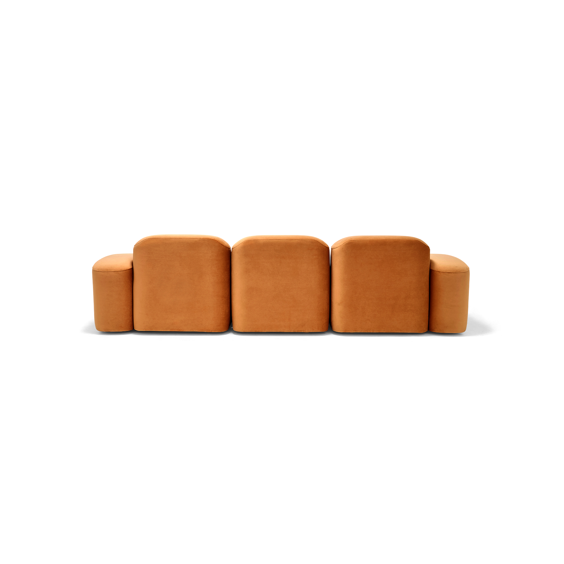 Muse 3 Seat Sofa - [ Malibu Caramel ]