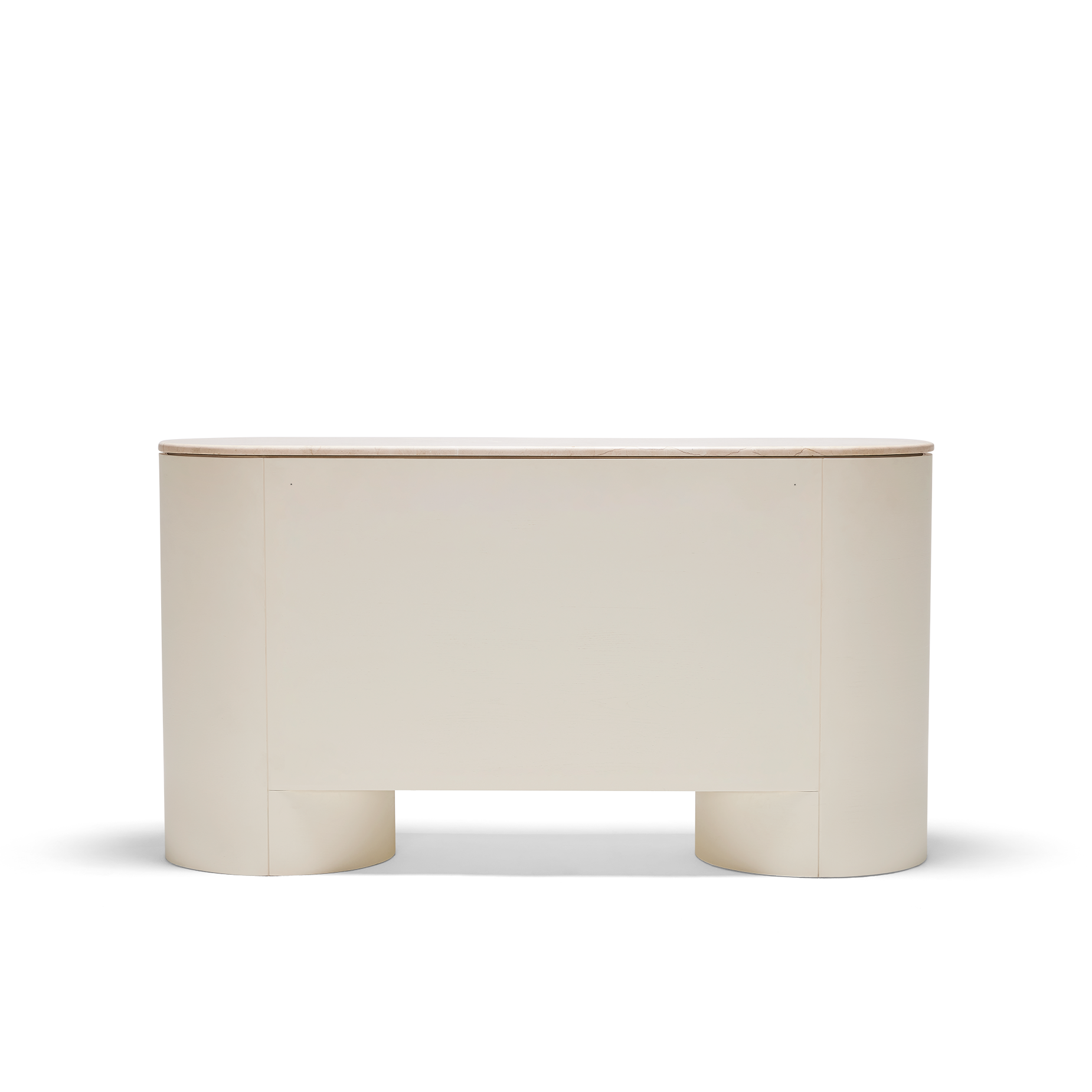 Fin 6 Drawer Dresser - [ Tofu & Marble Cosmos Crema ]