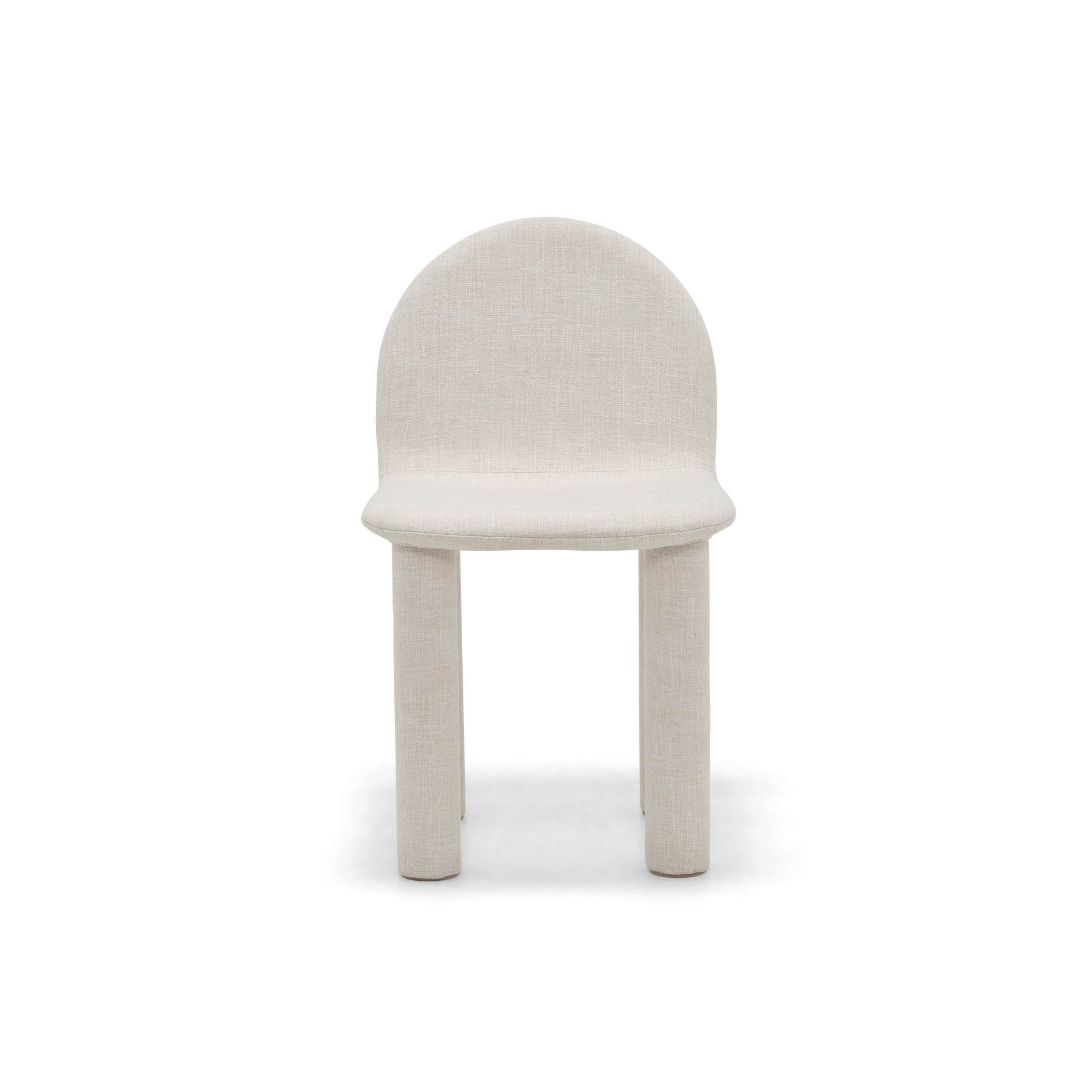 ELLISON STUDIOS. Arch Dining Chair in Byron Oyster