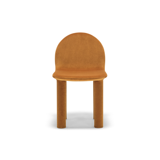 ELLISON STUDIOS. Arch Dining Chair in Malibu Caramel