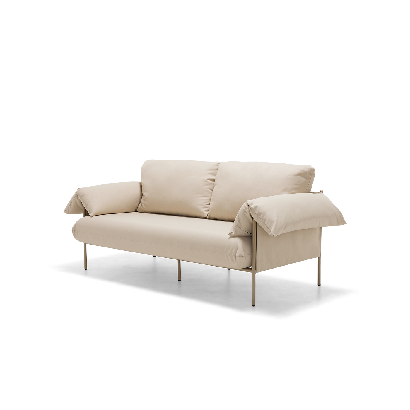 Alva Outdoor 2 Seat Sofa - [ Palermo Sand ]