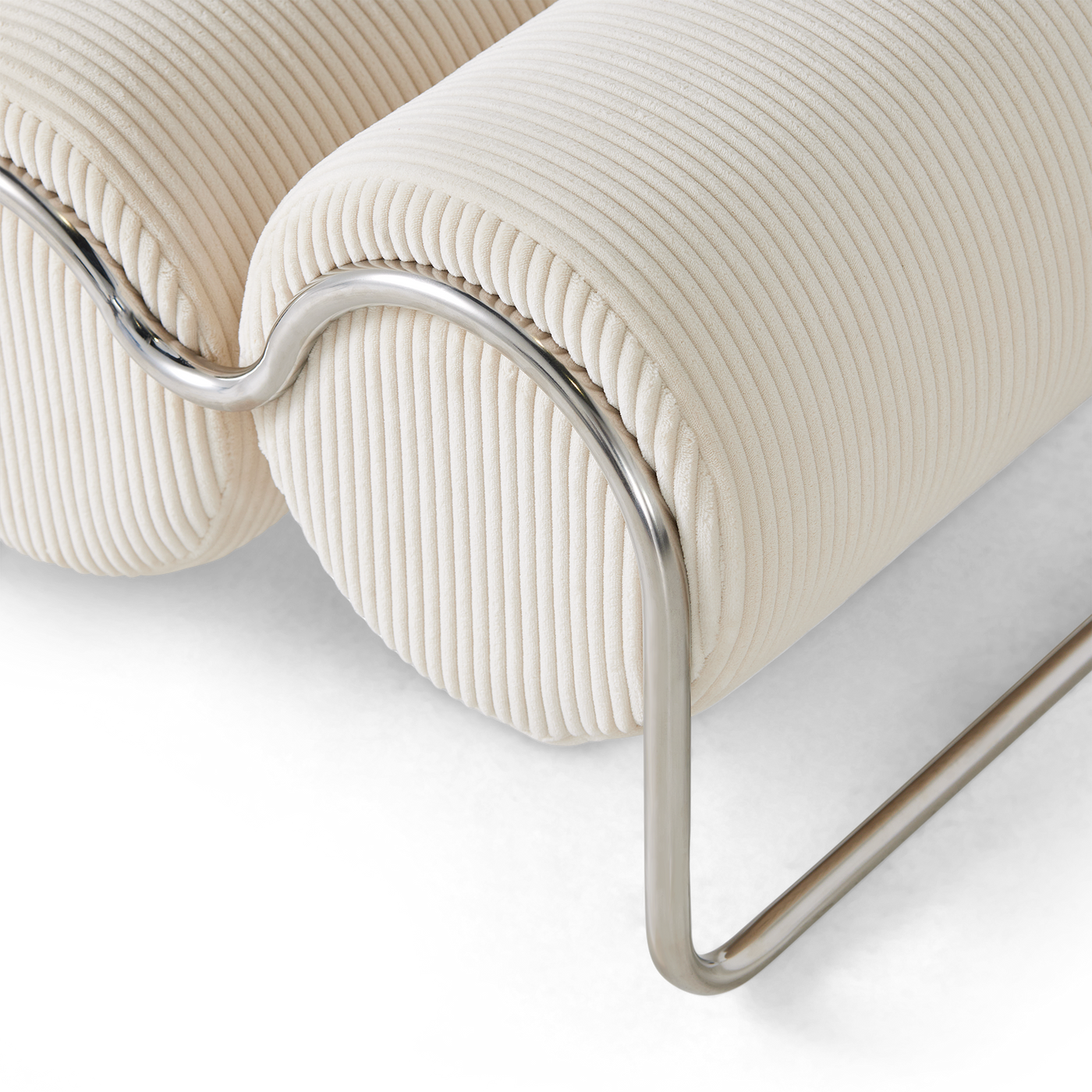 Chromeo Ottoman - [ Sorrento Moon ]