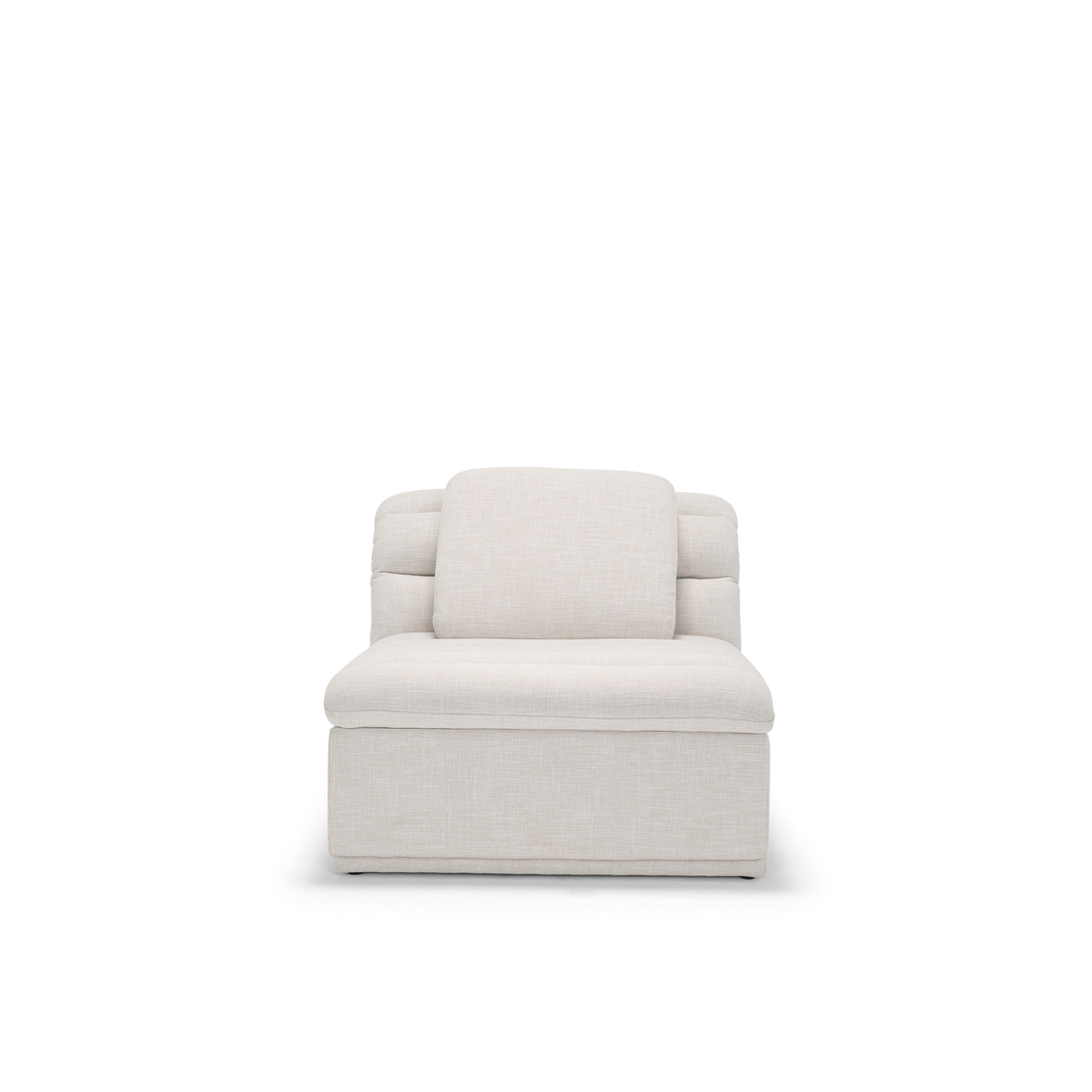 Float 1.5 Seat Armless Modular Piece - [ Byron Oyster ]