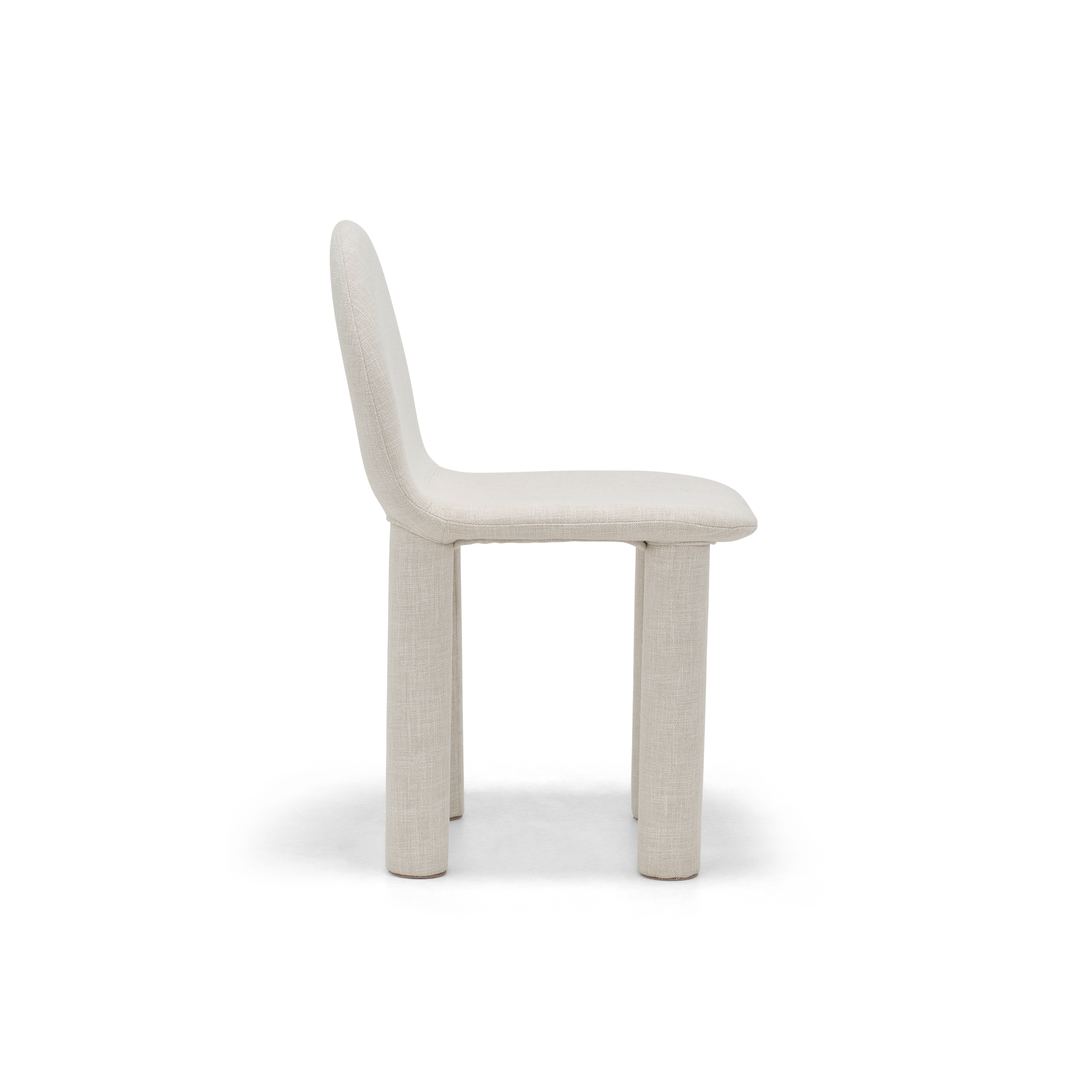 ELLISON STUDIOS. Arch Dining Chair in Byron Oyster
