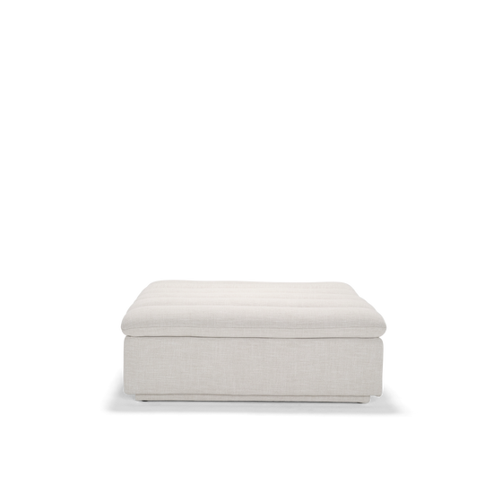 Float Ottoman - [ Byron Oyster ]