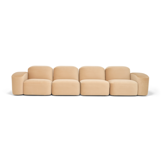 Muse 4 Seat Sofa - [ Malibu Dune ]