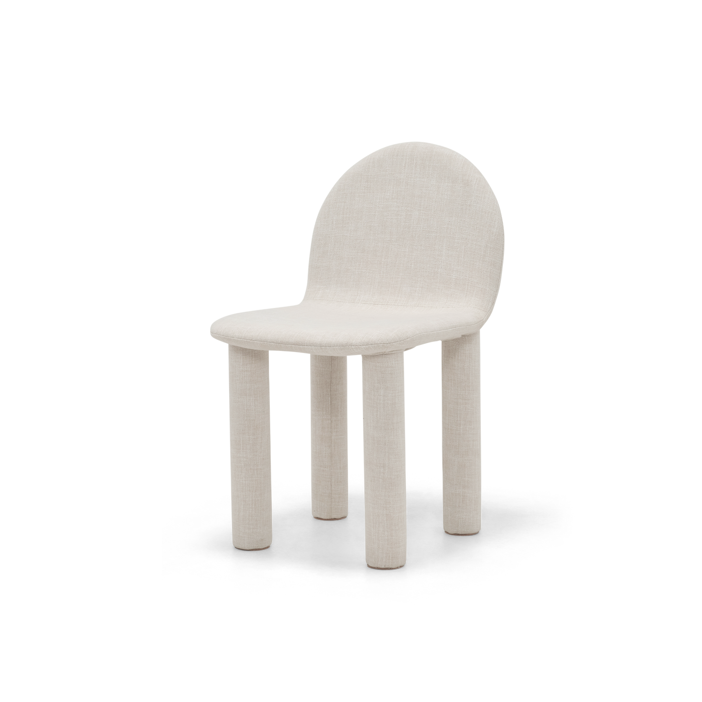 ELLISON STUDIOS. Arch Dining Chair in Byron Oyster