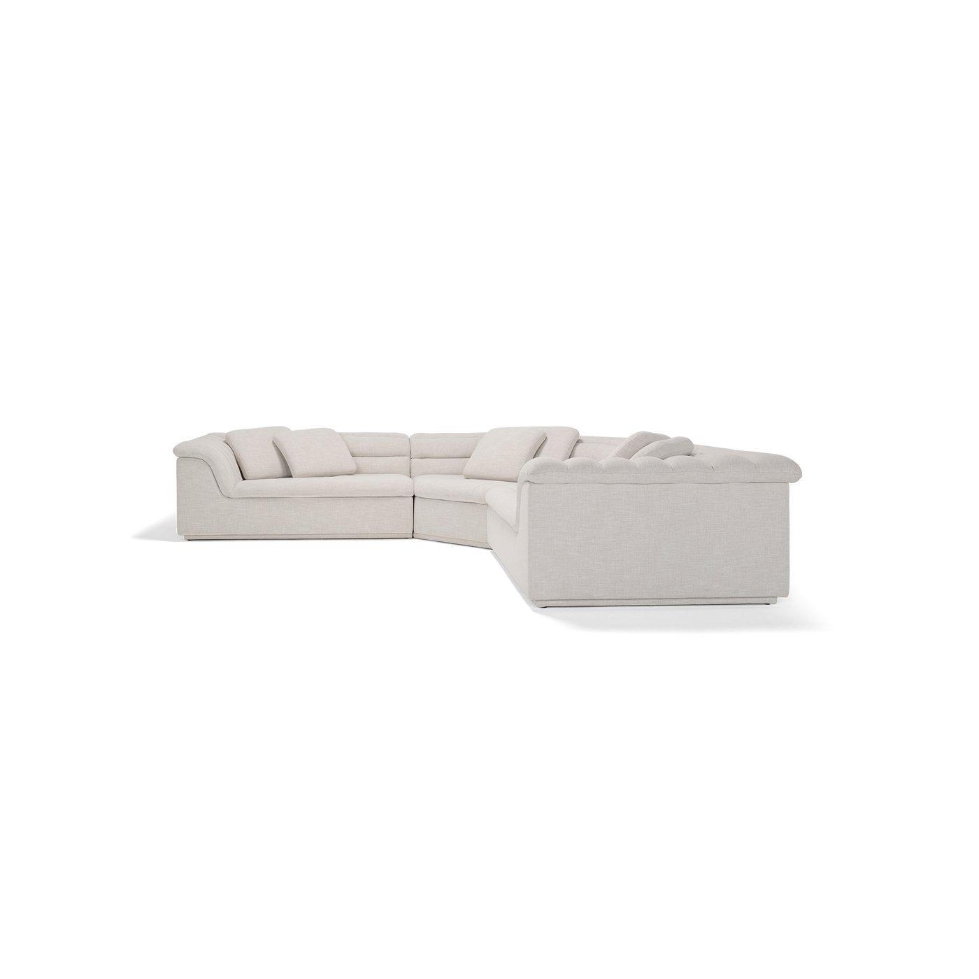 Float 3 Piece Modular Sofa - [ Byron Oyster ]
