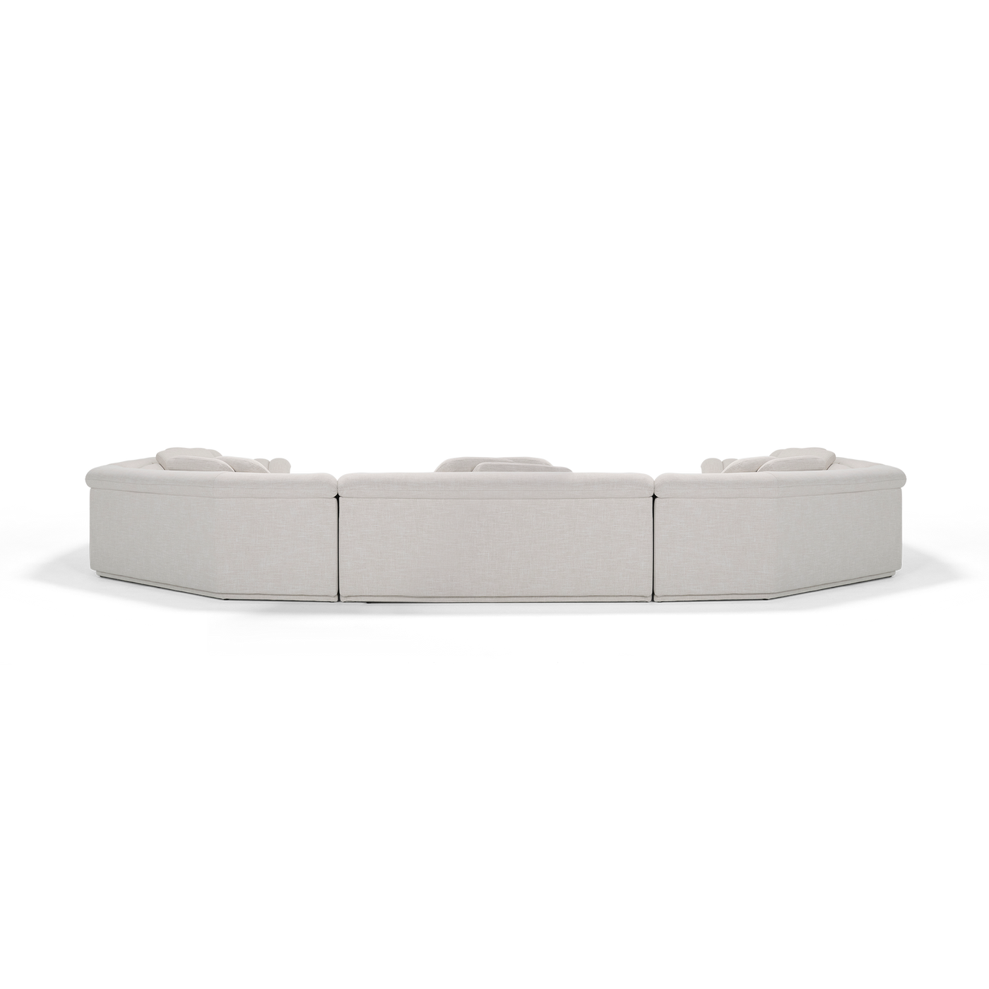 Float U Shape Modular Sofa - [ Byron Oyster ]