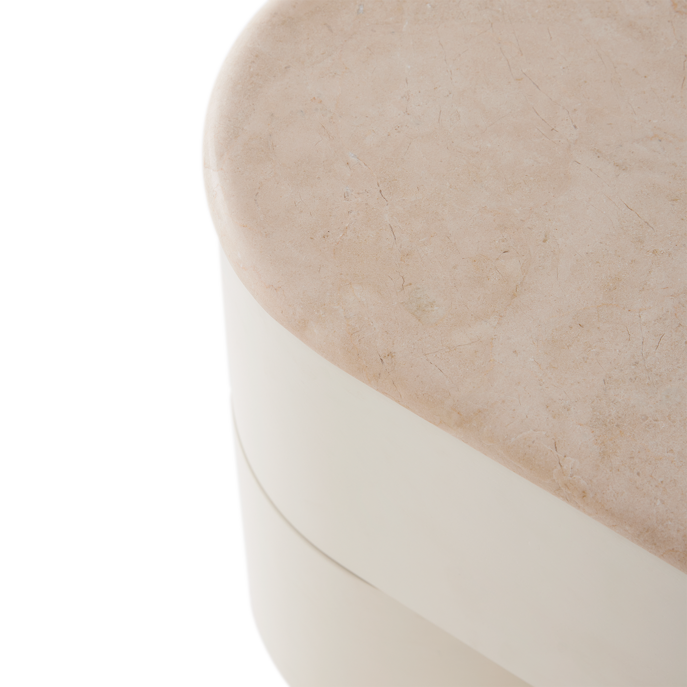 Fin Bedside - [ Tofu & Marble Cosmos Crema ]