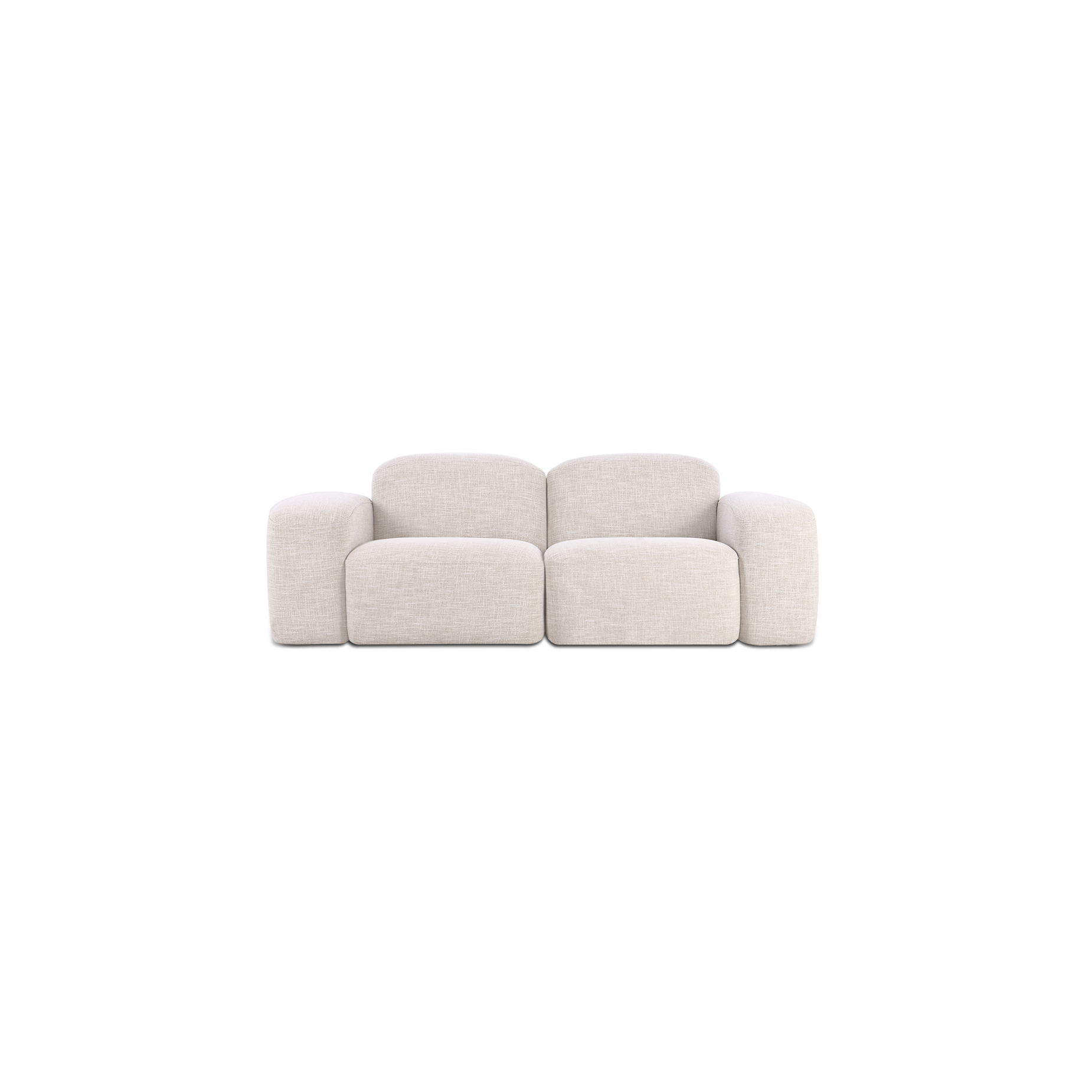 Muse 2 Seat Sofa - [ Byron Oyster ]