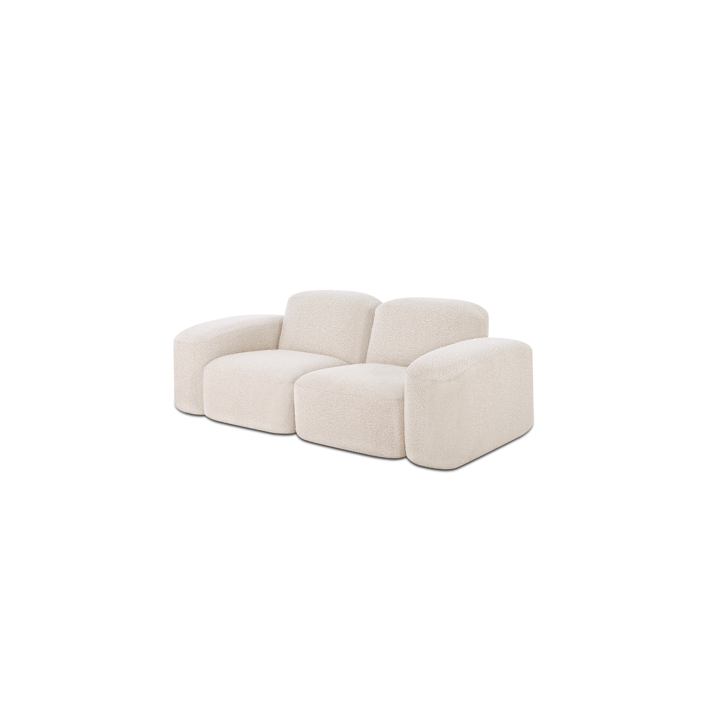 Muse 2 Seat Sofa - [ Bronte Whipped Cream ]