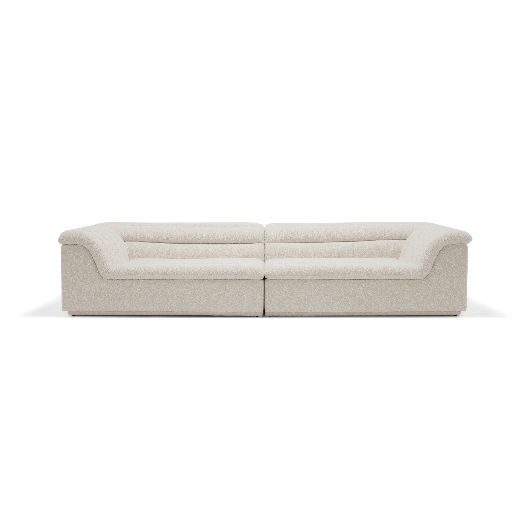 Float 4 Seat Sofa - [ Bronte La Creme ]