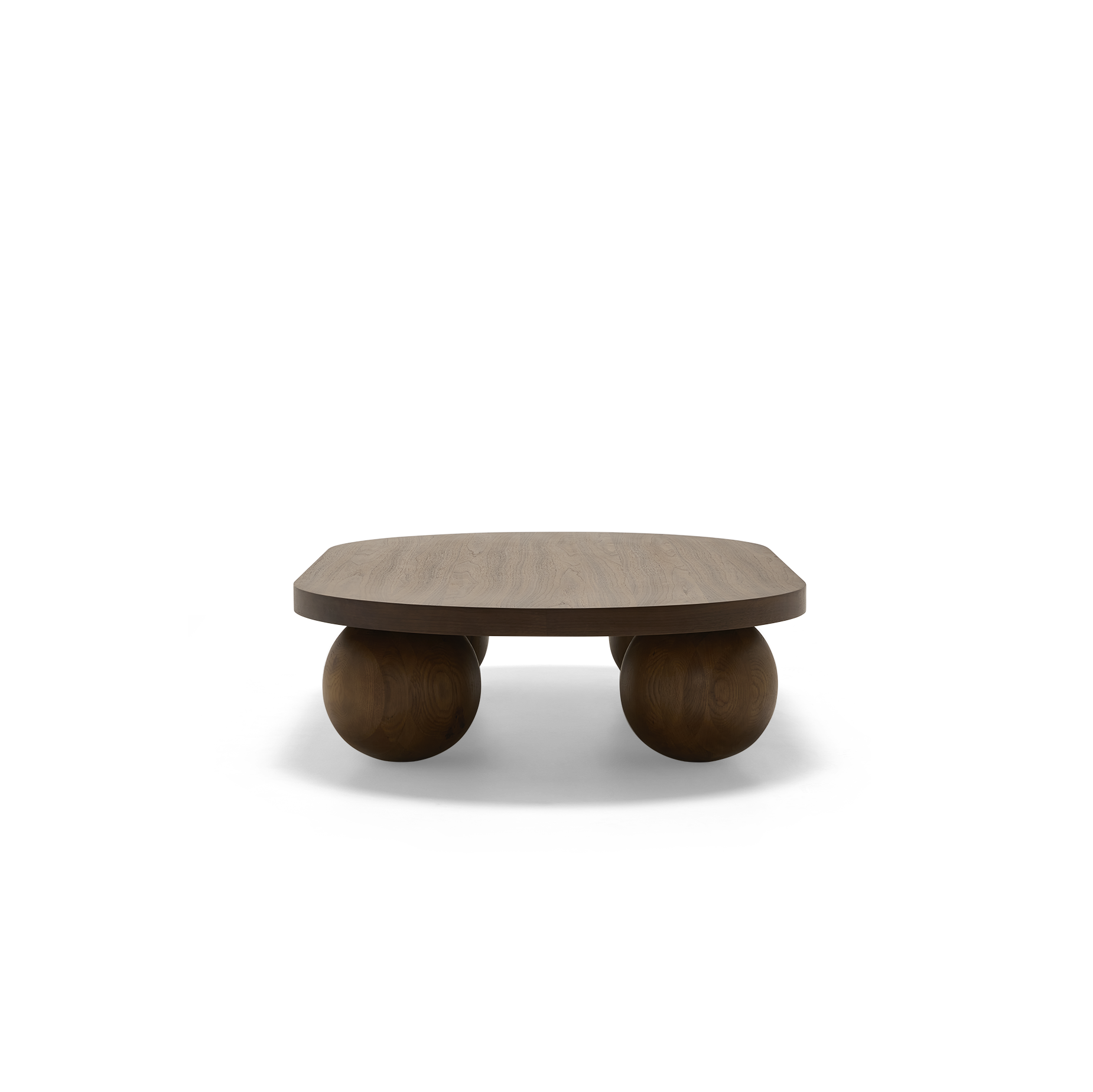 Yoko Capsule Coffee Table - [ Walnut ]
