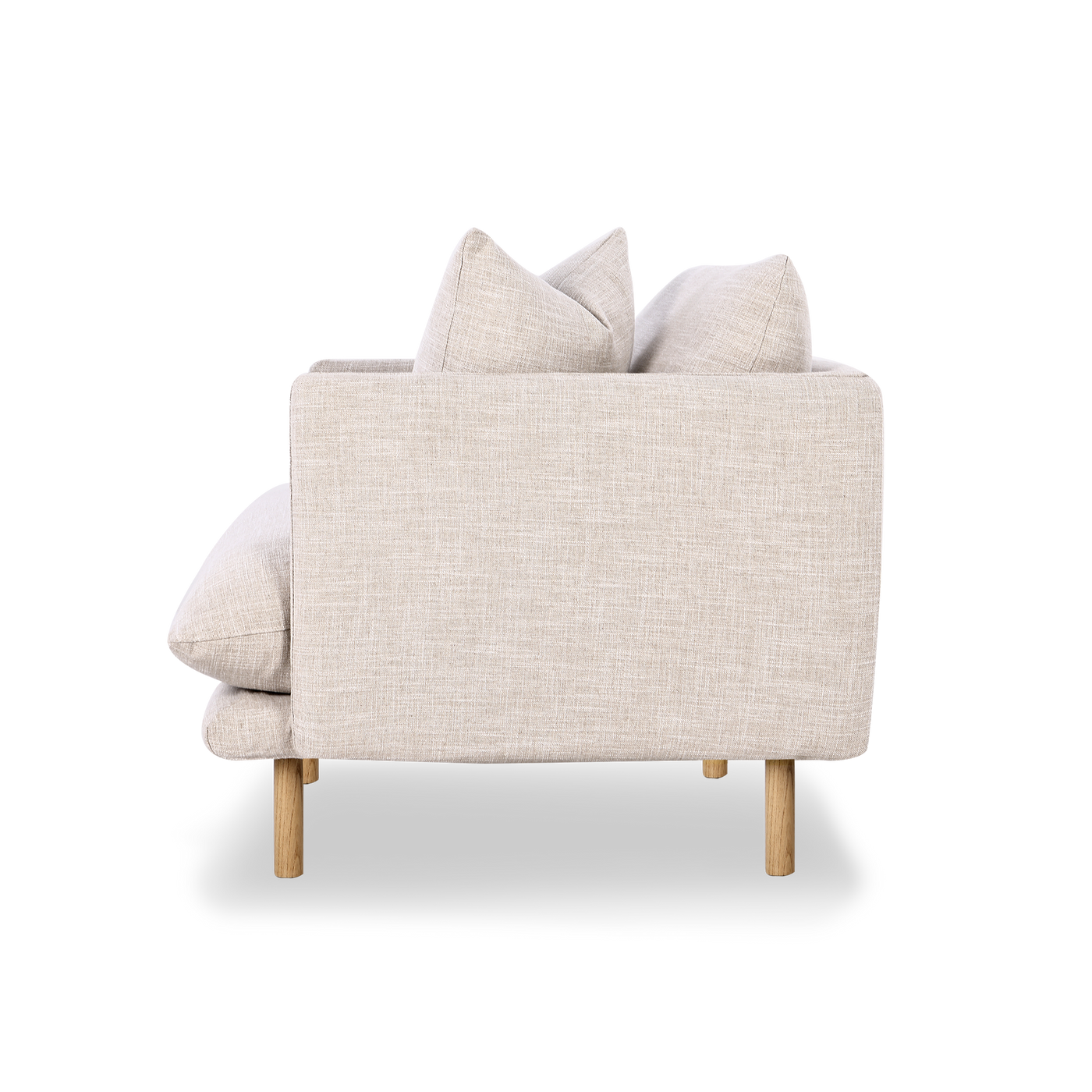 Zephyr Armchair - [ Byron Oyster ]