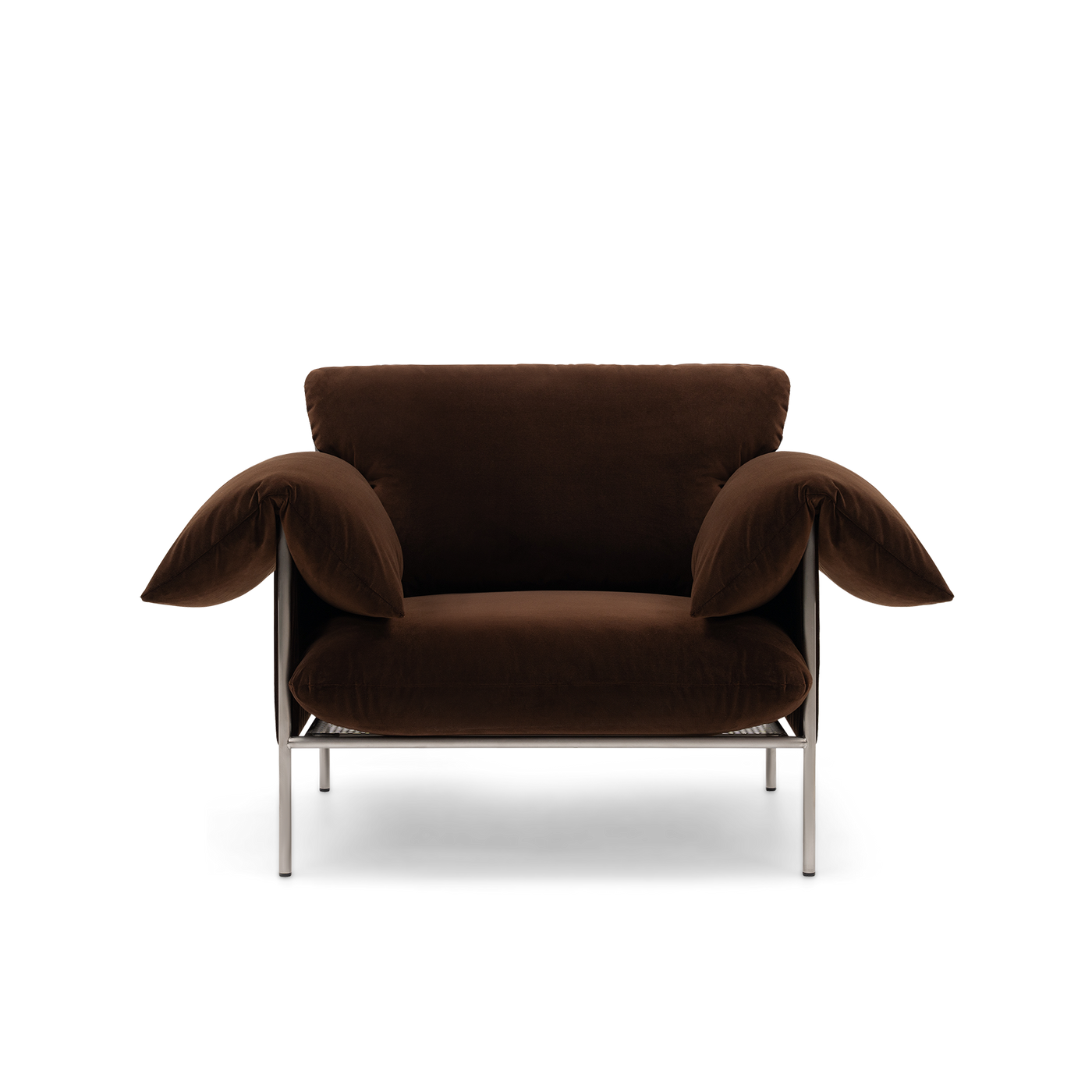 Ellison Studios Alva Armchair in Brown Avalon Piccolo