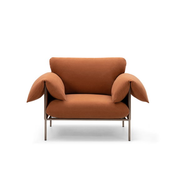 ELLISON STUDIOS. Alva Armchair in cabarita hazel.