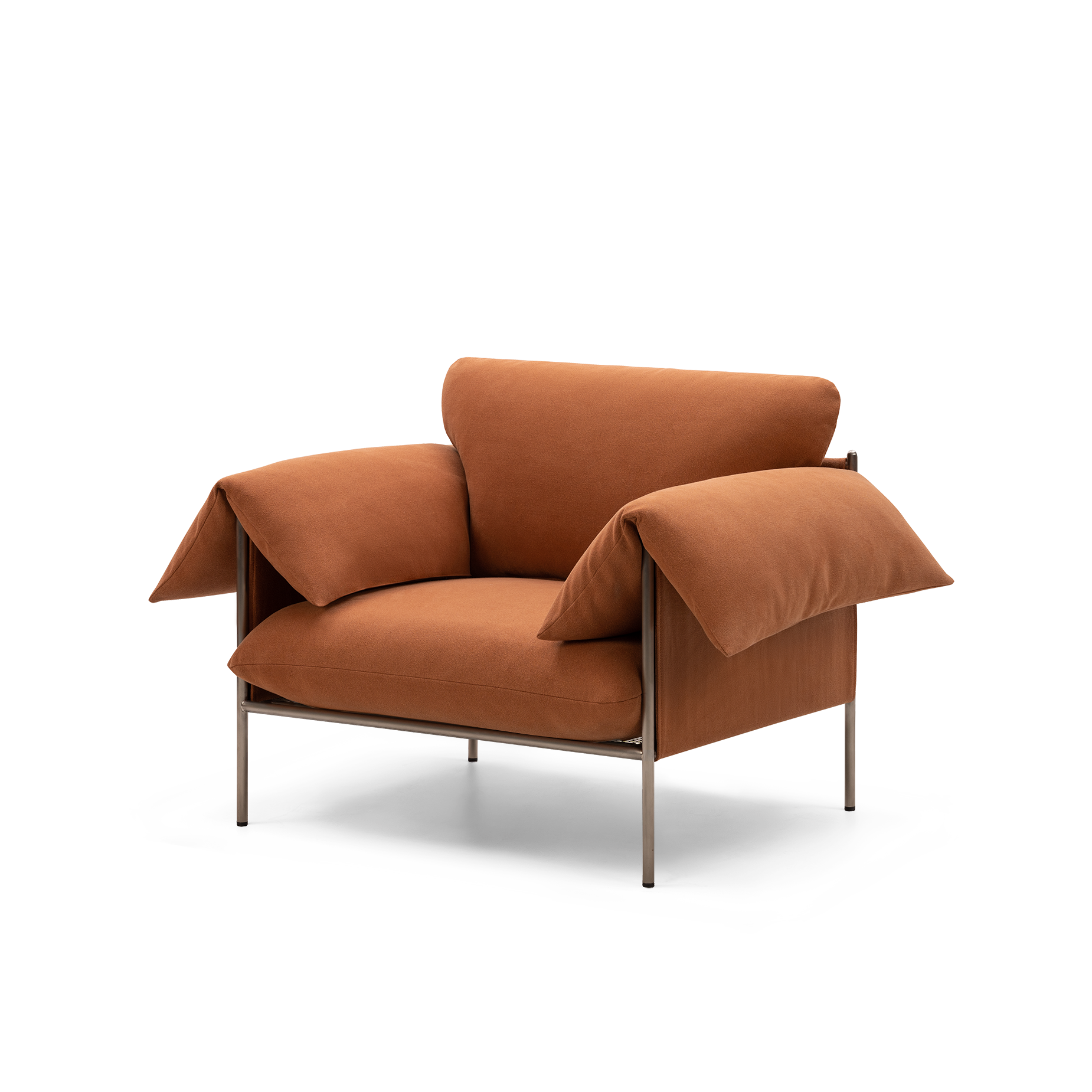 ELLISON STUDIOS. Alva Armchair in cabarita hazel.