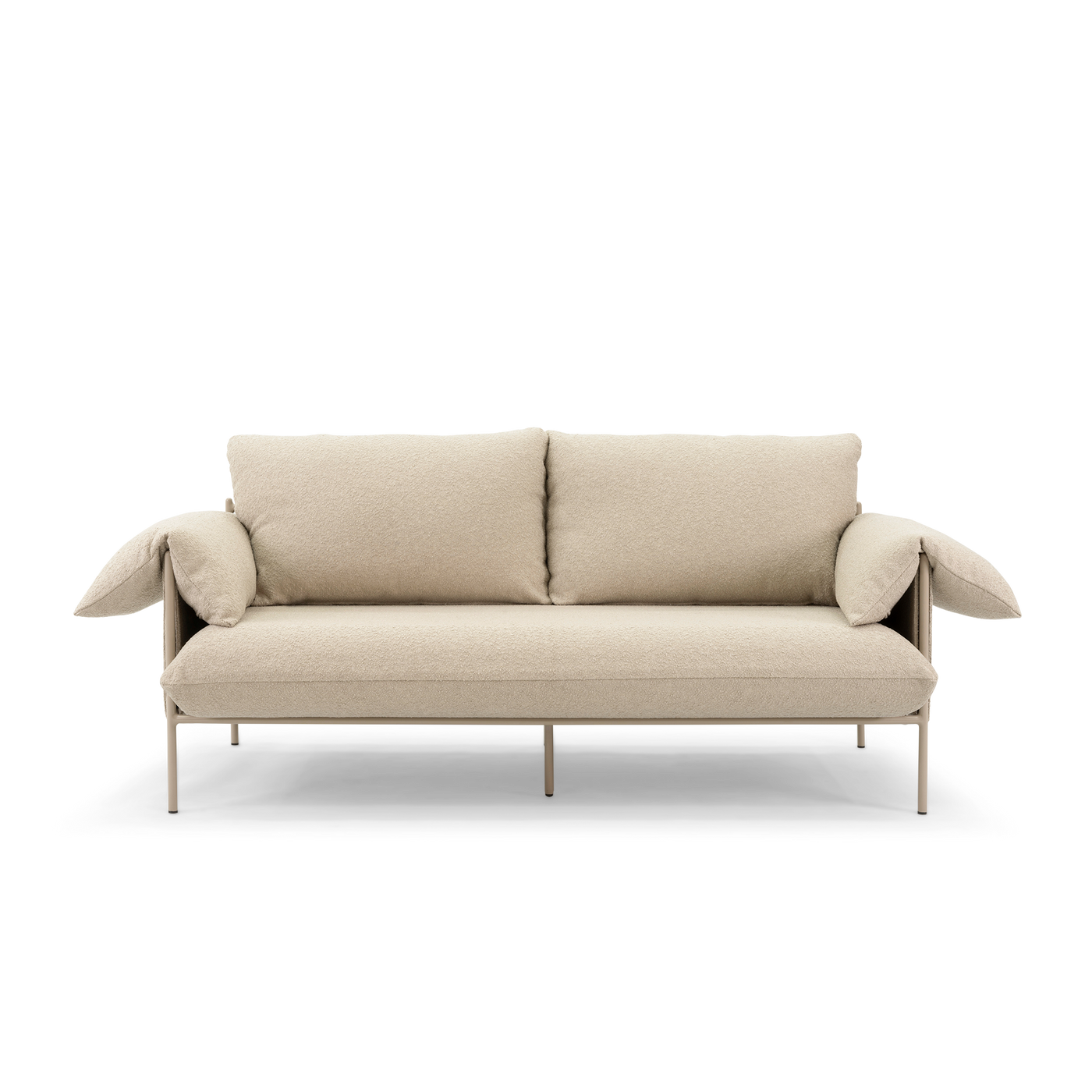 Alva Outdoor 2 Seat Sofa - [ Wategos Blonde ]