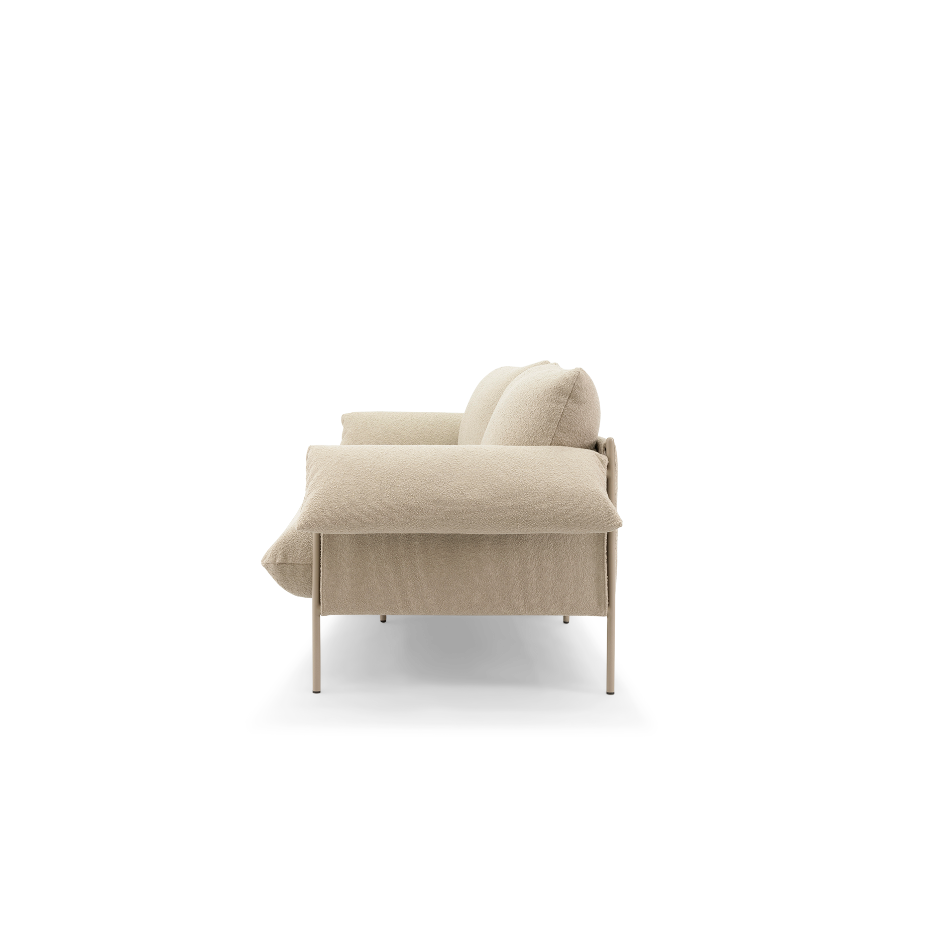 Alva Outdoor 2 Seat Sofa - [ Wategos Blonde ]