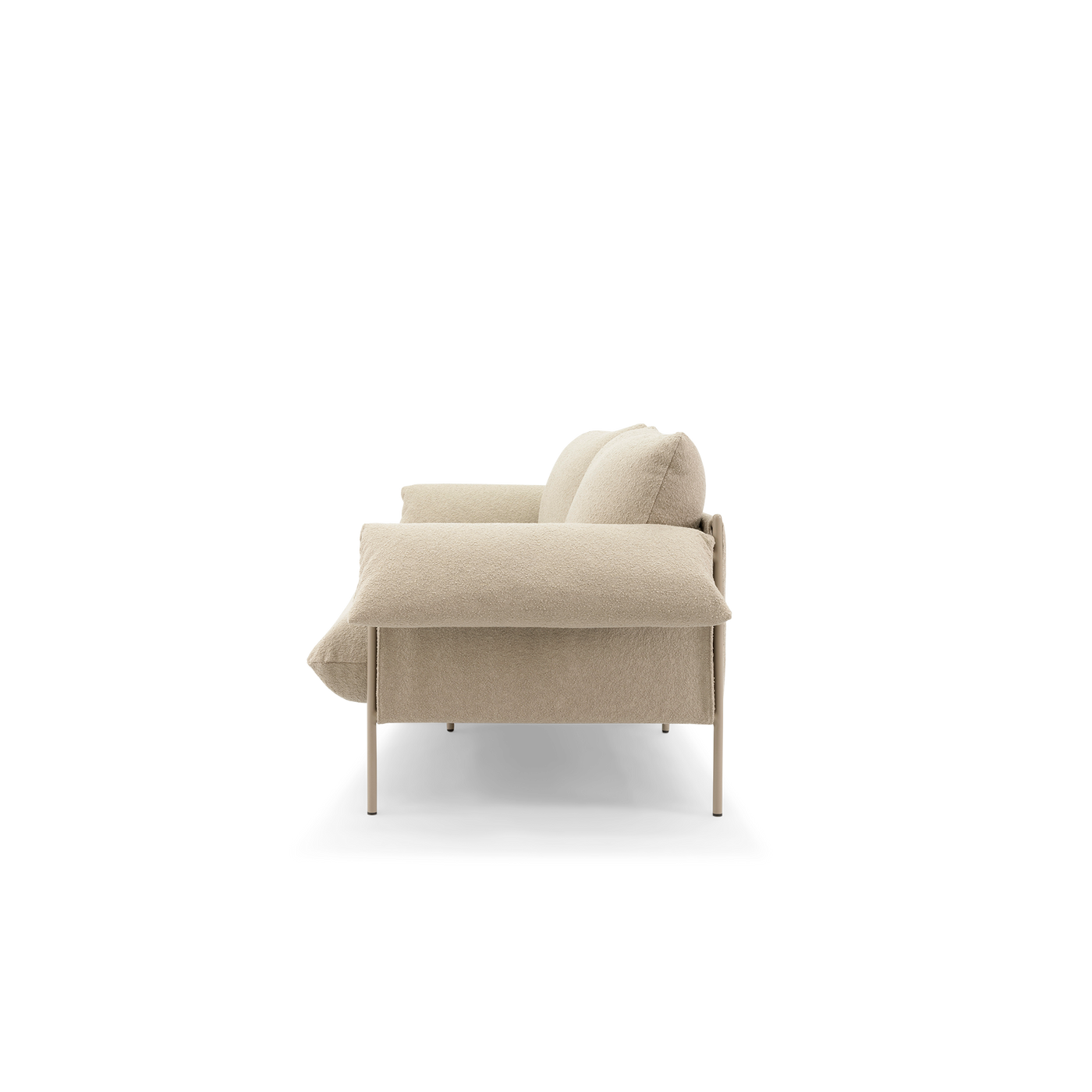 Alva Outdoor 2 Seat Sofa - [ Wategos Blonde ]