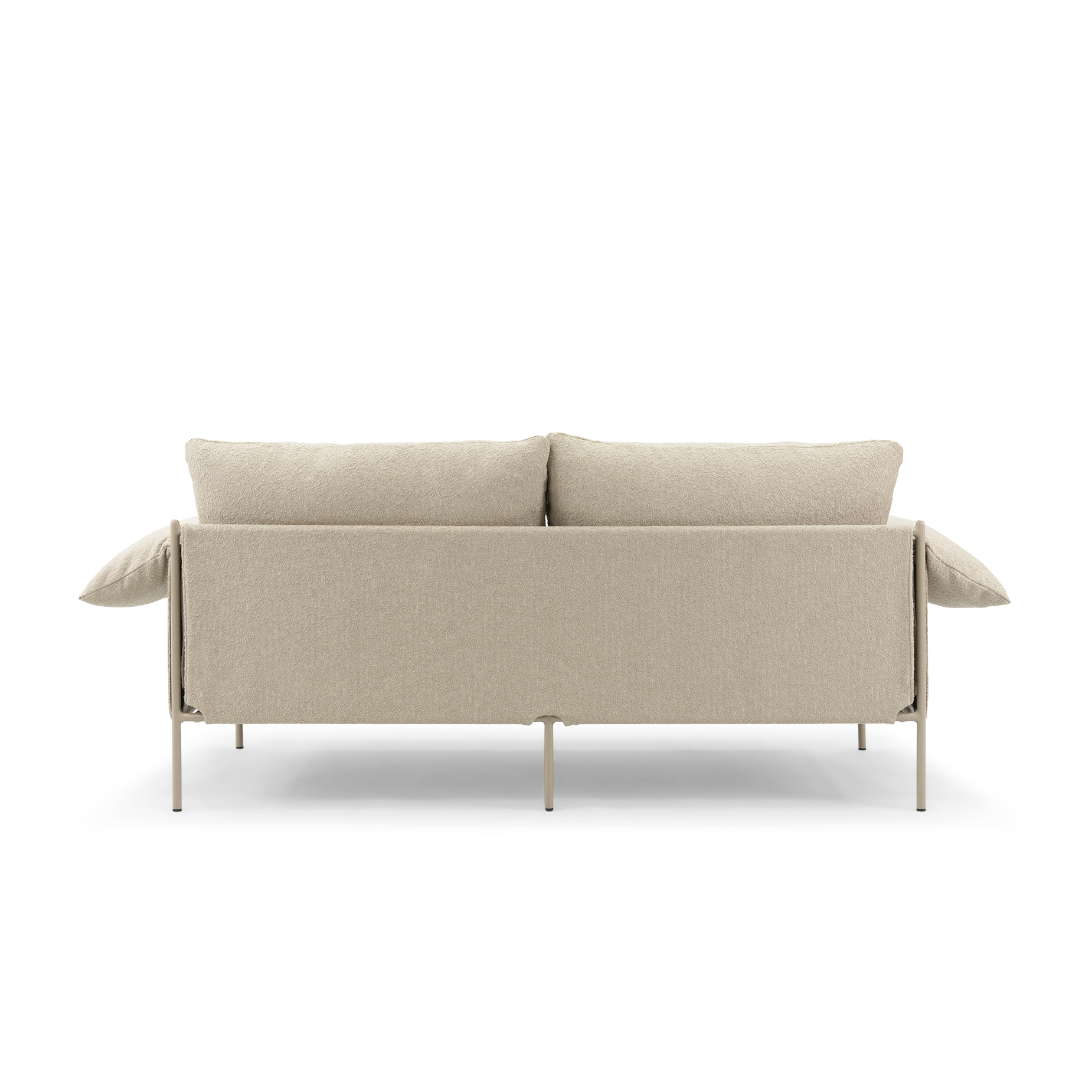 Alva Outdoor 2 Seat Sofa - [ Wategos Blonde ]