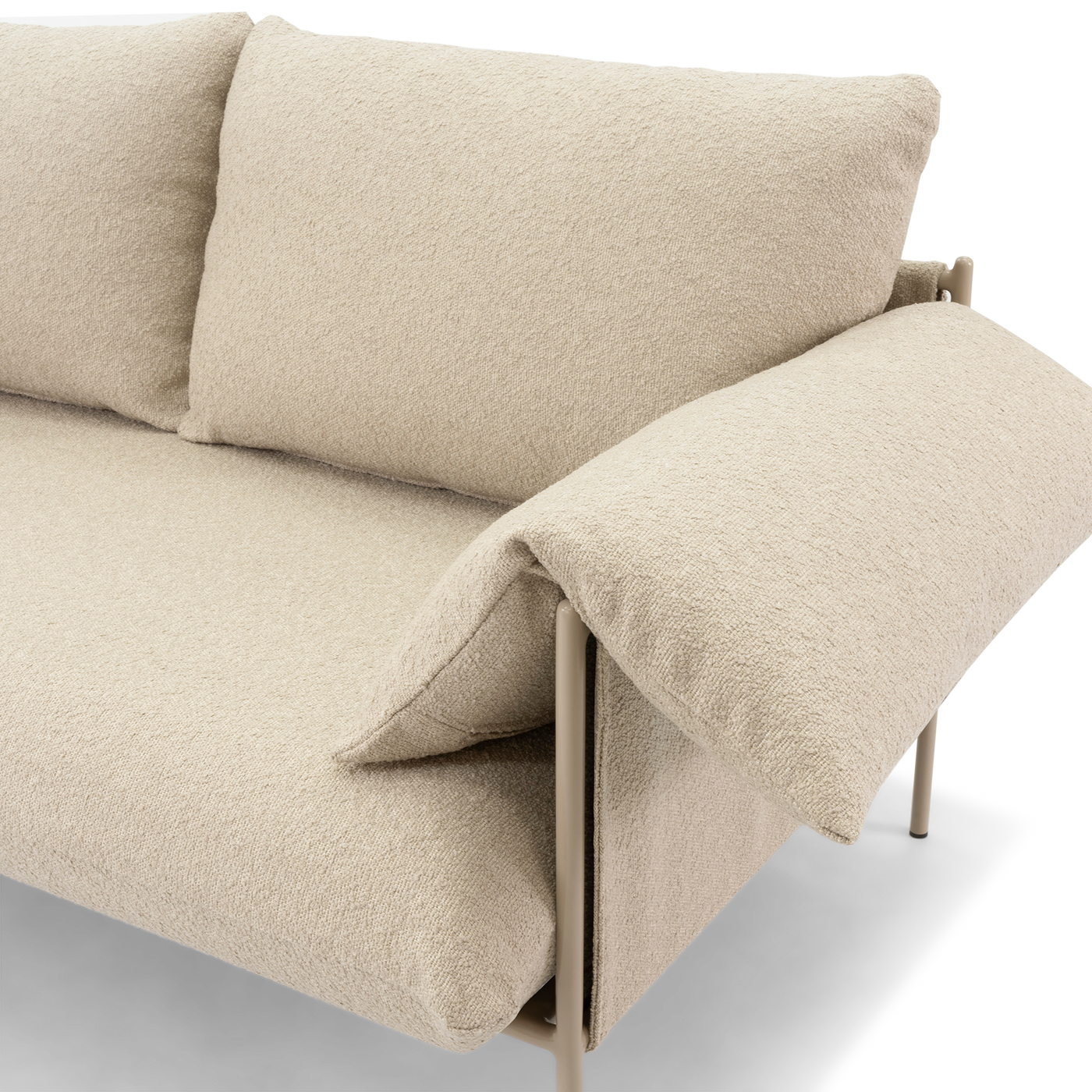 Alva Outdoor 2 Seat Sofa - [ Wategos Blonde ]