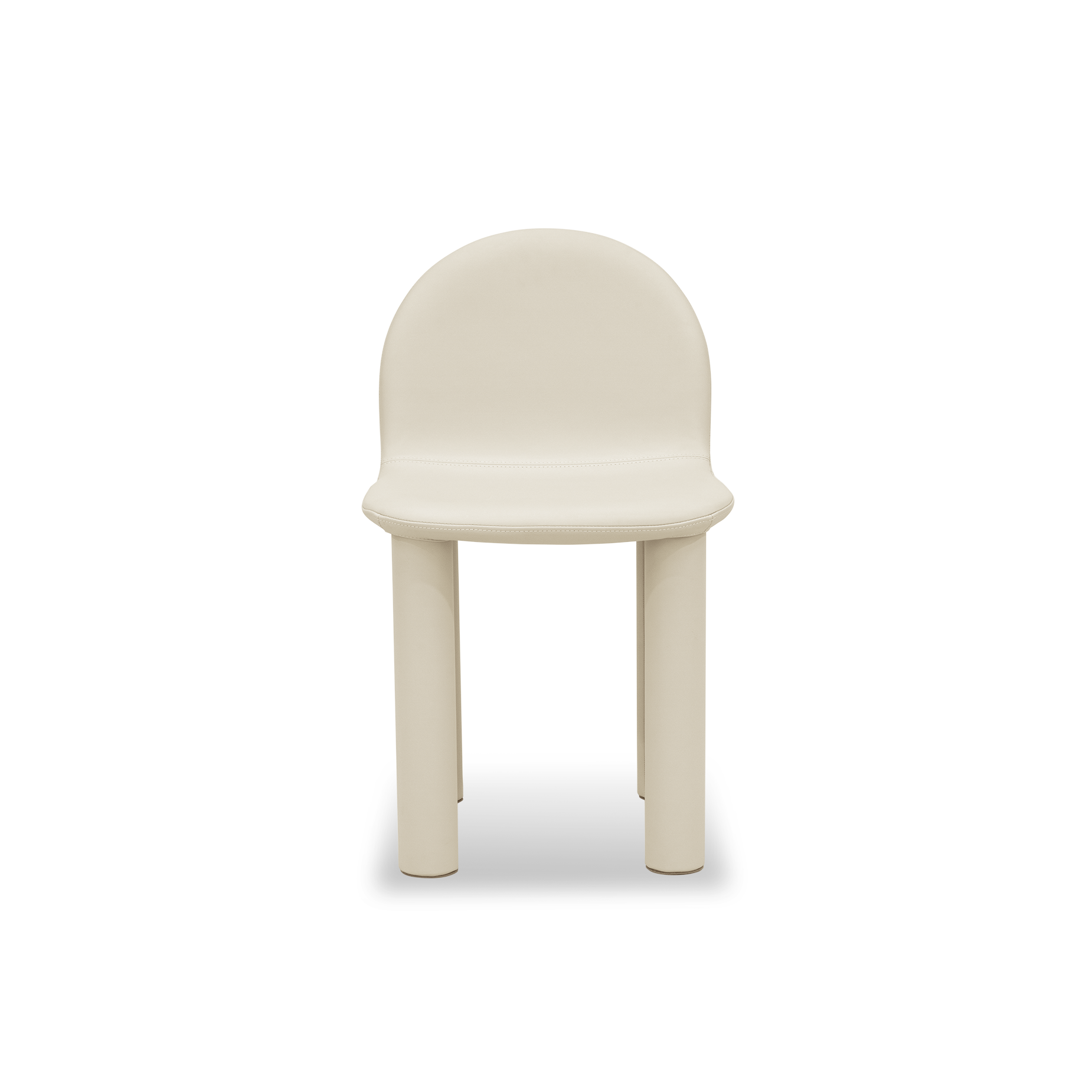 Arch Leather Dining Chair - [ Simpson Cream ]
