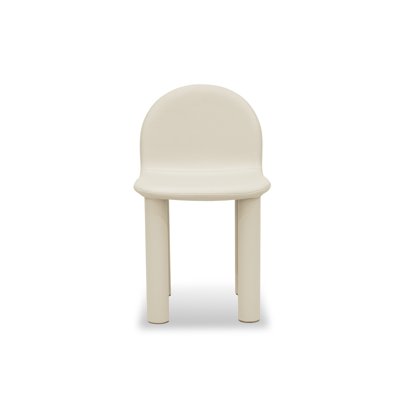 Arch Leather Dining Chair - [ Simpson Cream ]