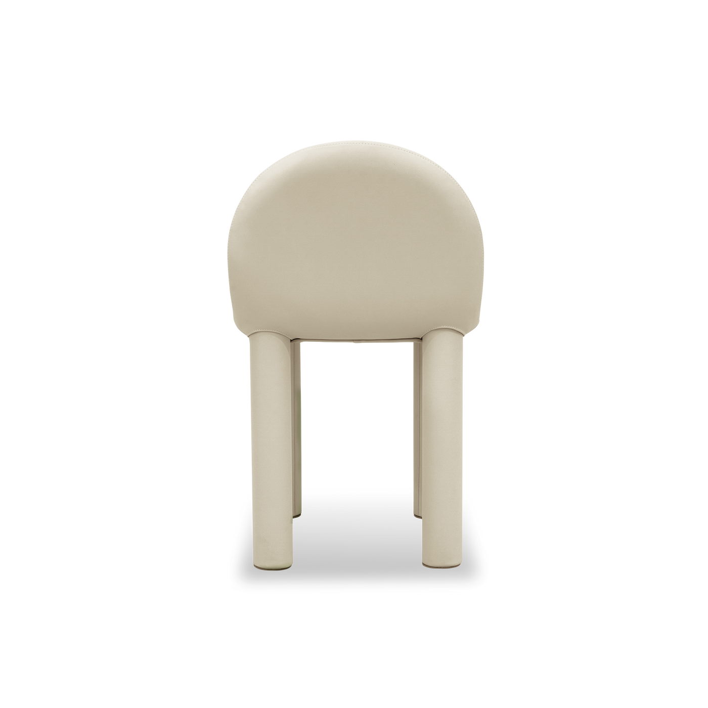 Arch Leather Dining Chair - [ Simpson Cream ]