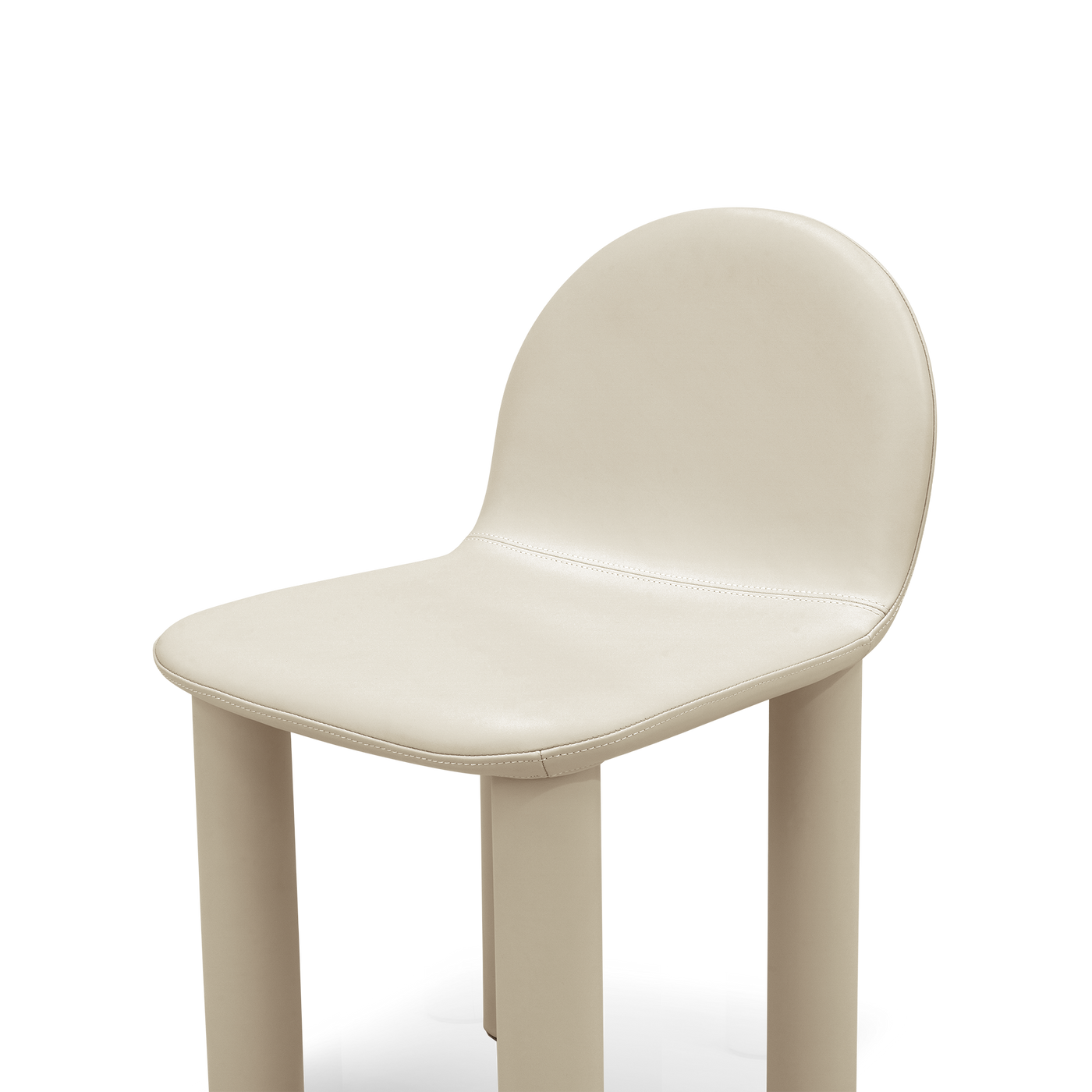 Arch Leather Dining Chair - [ Simpson Cream ]