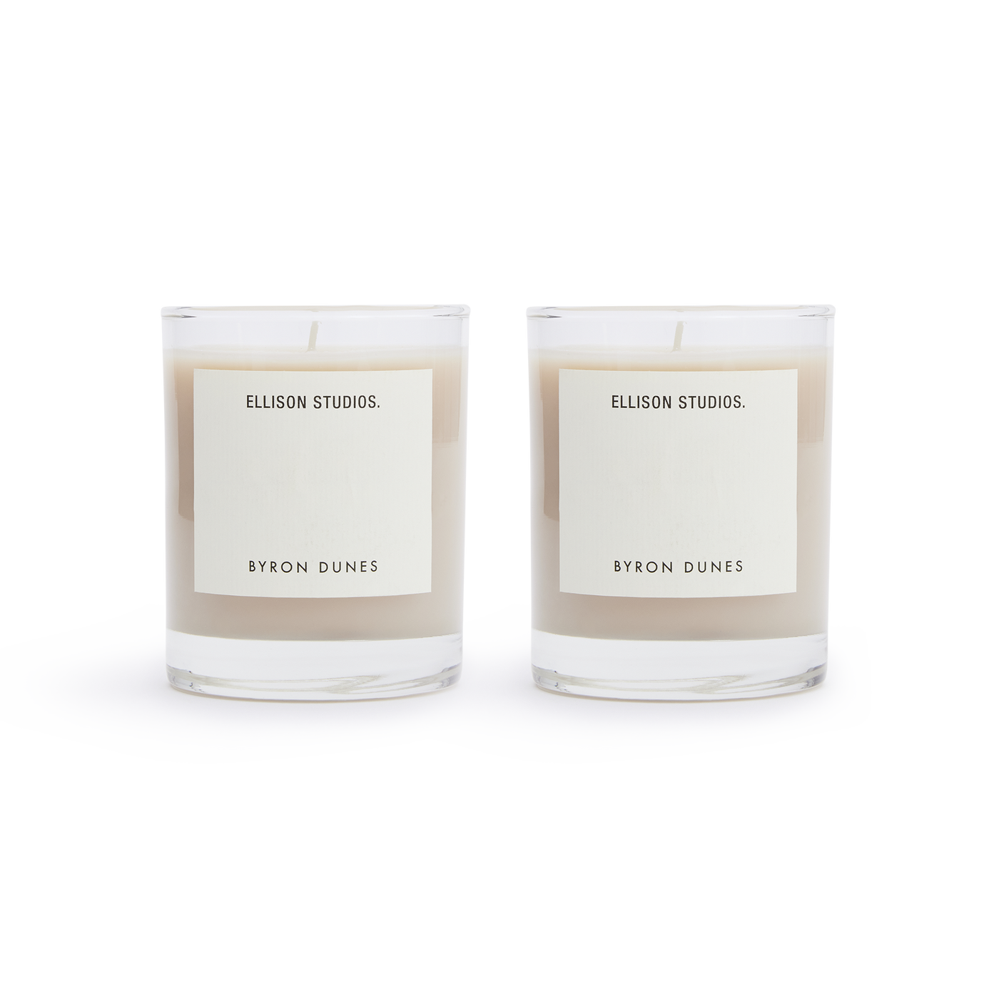 Scented Candle Set Of Two Byron Dunes