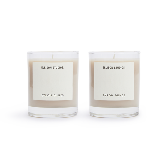 Scented Candle Set Of Two Byron Dunes