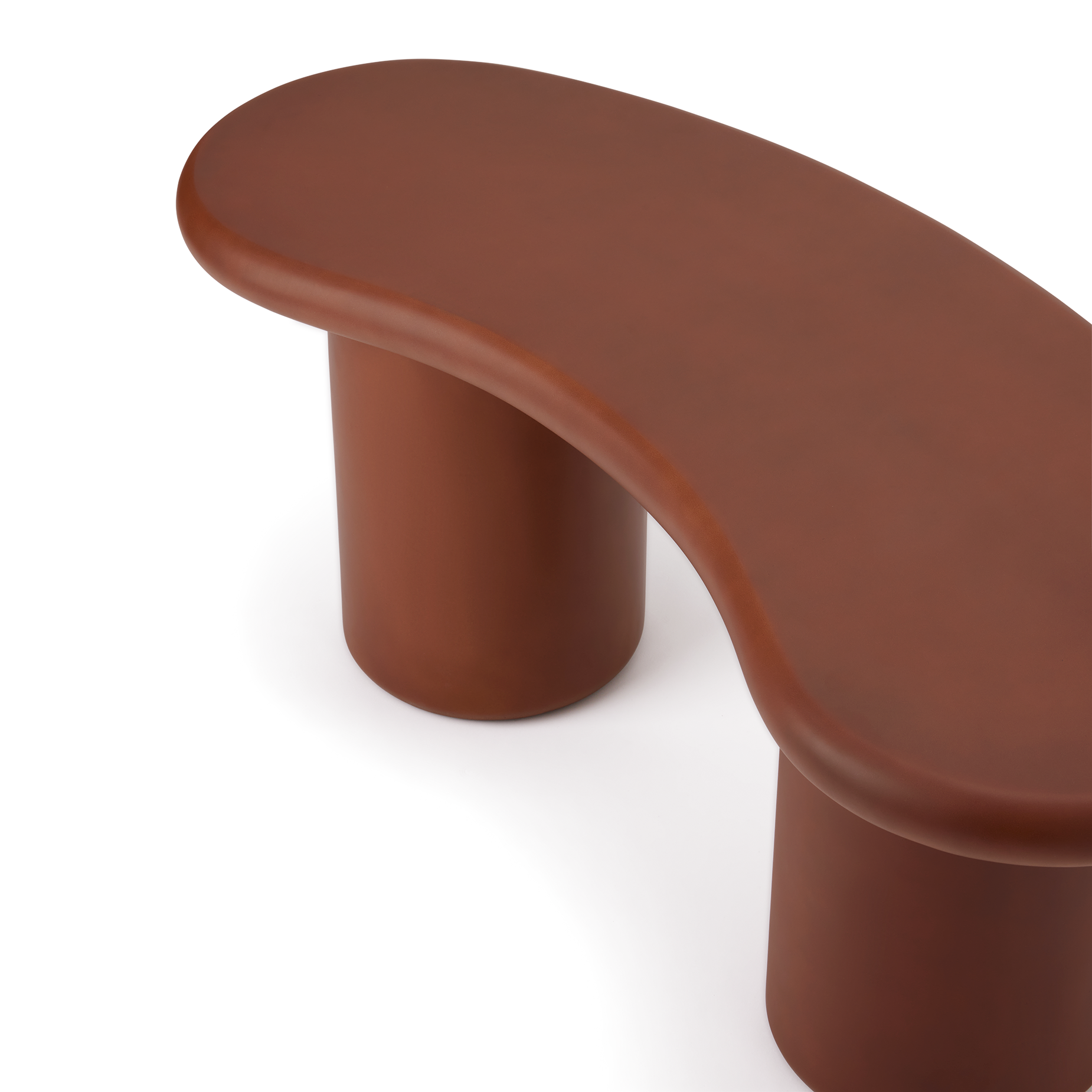 Earth Outdoor Bench - [ Concrete Rossa ]