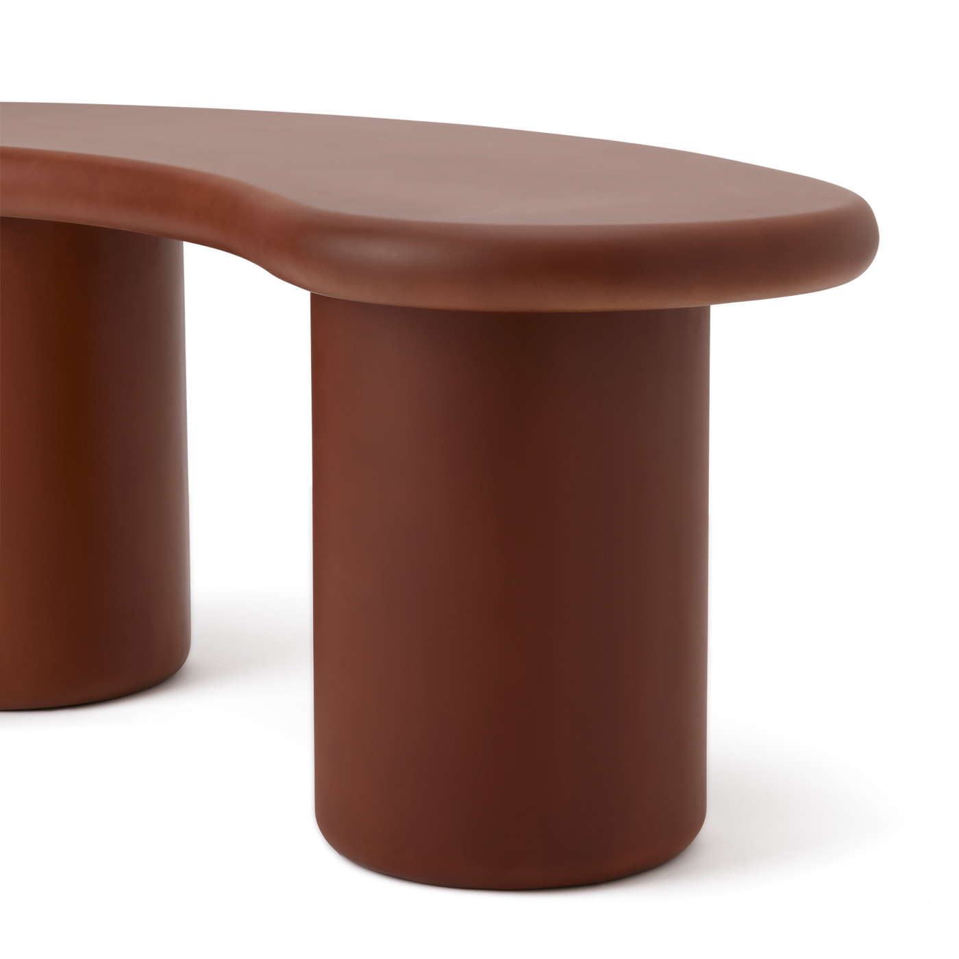 Earth Outdoor Bench - [ Concrete Rossa ]