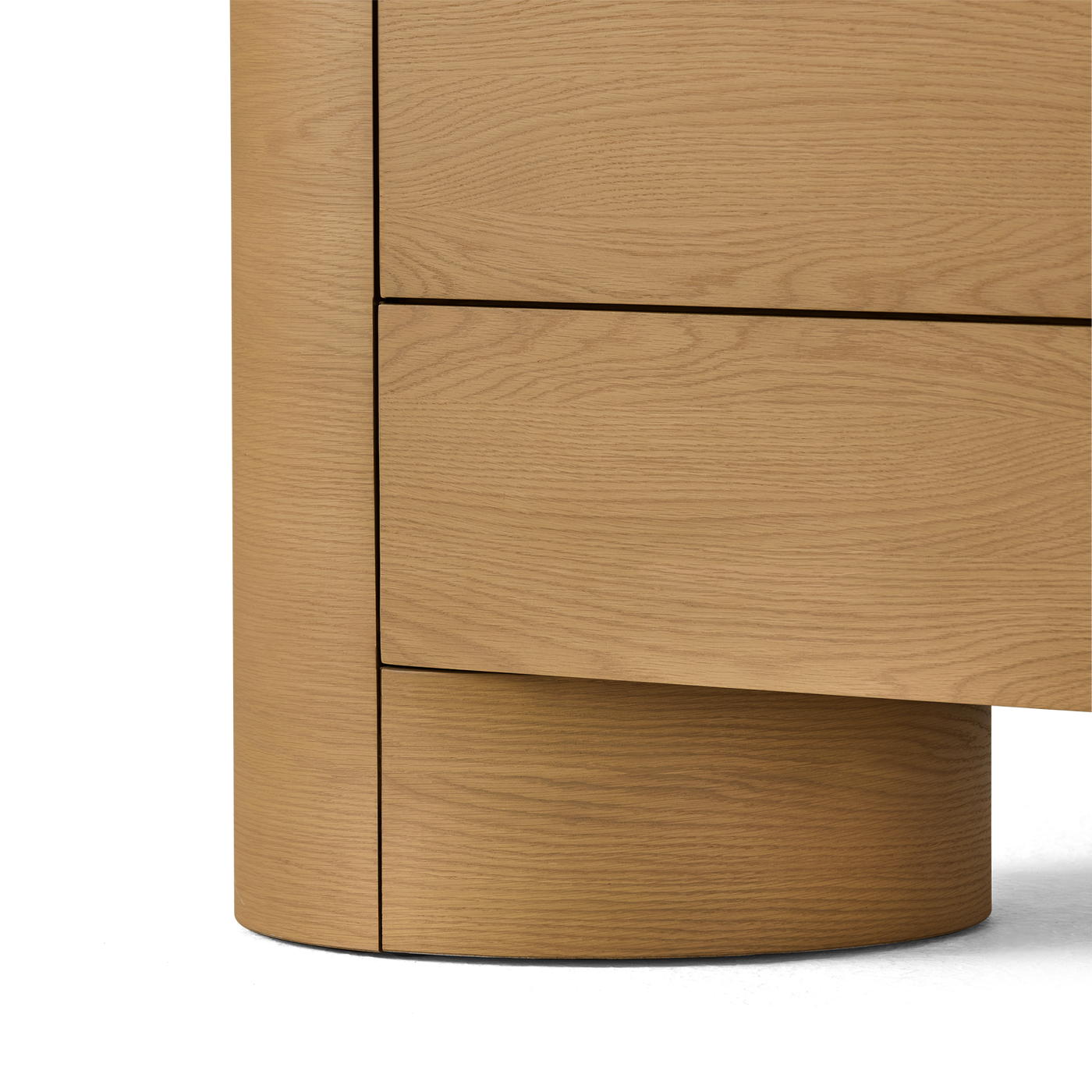Fin 6 Drawer Dresser - [ Oak & Travertine ]
