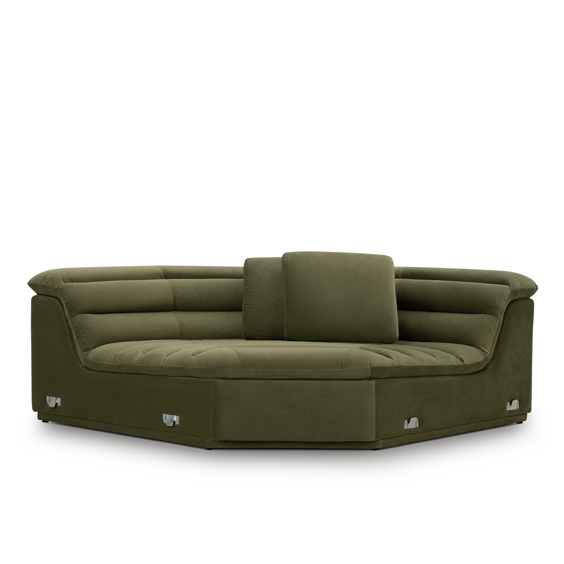 Float Corner Modular Piece - [ Malibu Matcha ]