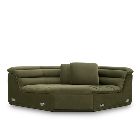 Float Corner Modular Piece - [ Malibu Matcha ]