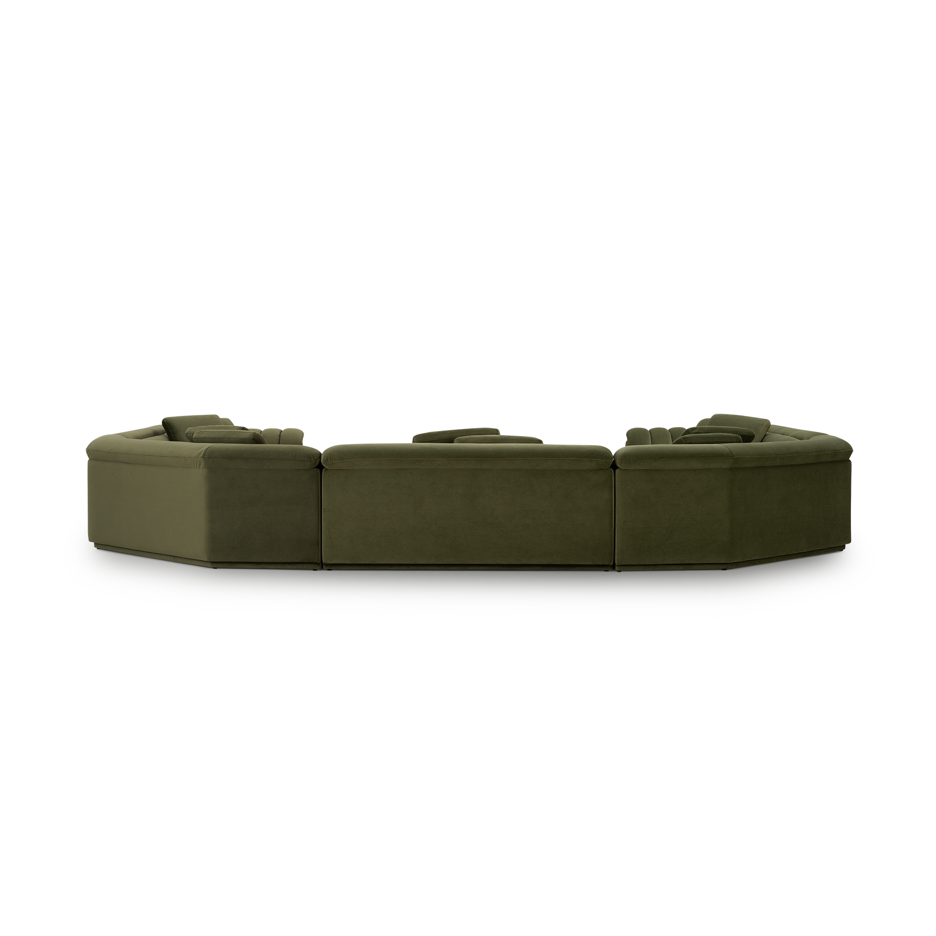 Float U Shape Modular Sofa - [ Malibu Matcha ]
