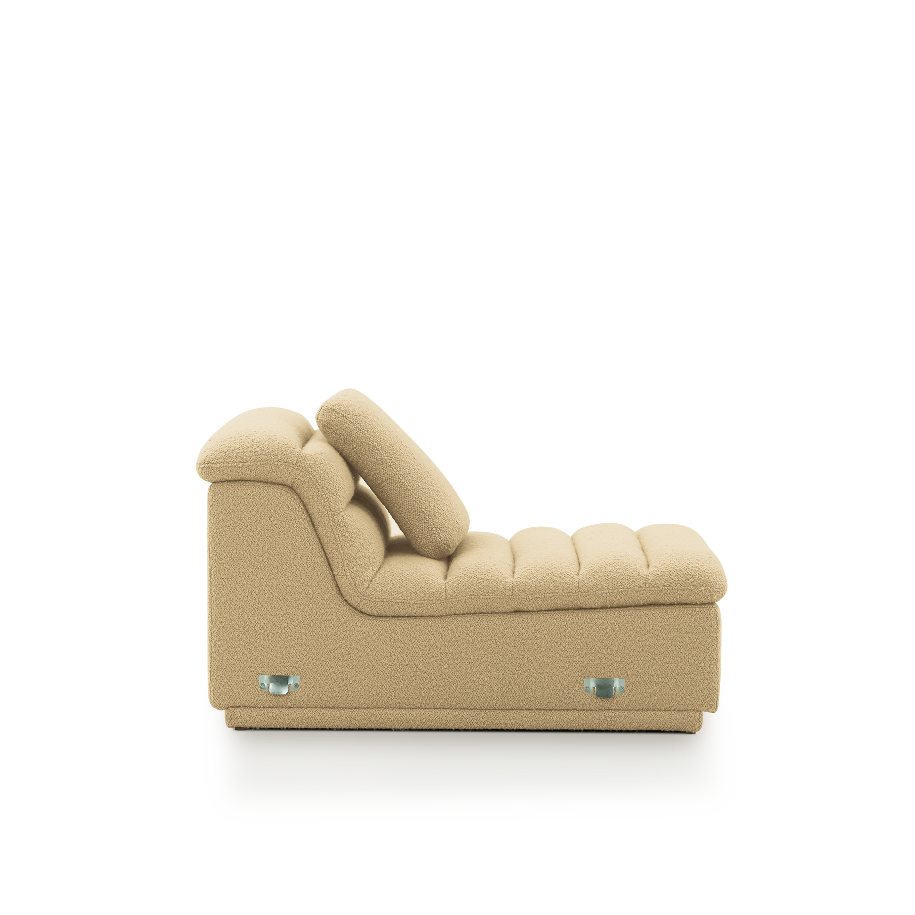 Float 1.5 Seat Armless Modular Piece - [ Airlie Camel ]