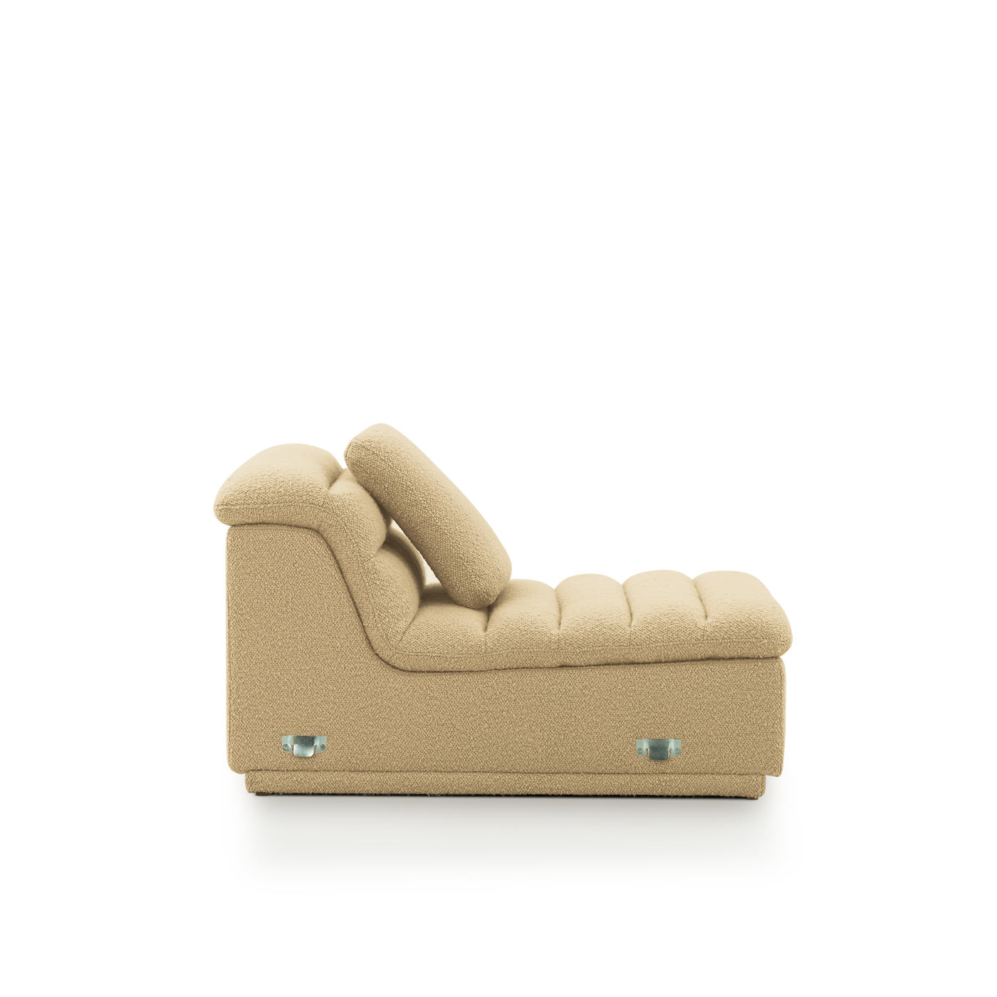 Float 1.5 Seat Armless Modular Piece - [ Airlie Camel ]