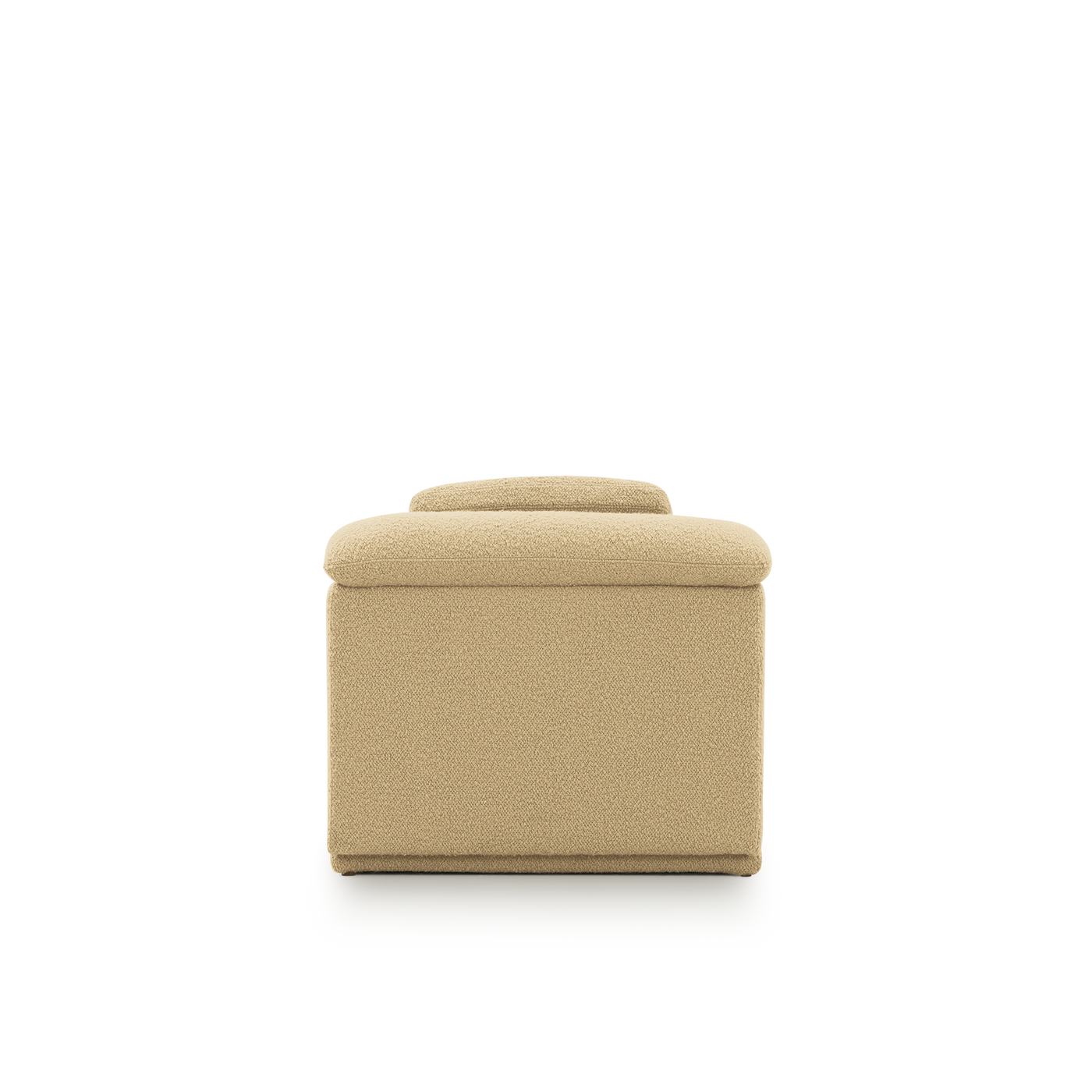 Float 1.5 Seat Armless Modular Piece - [ Airlie Camel ]