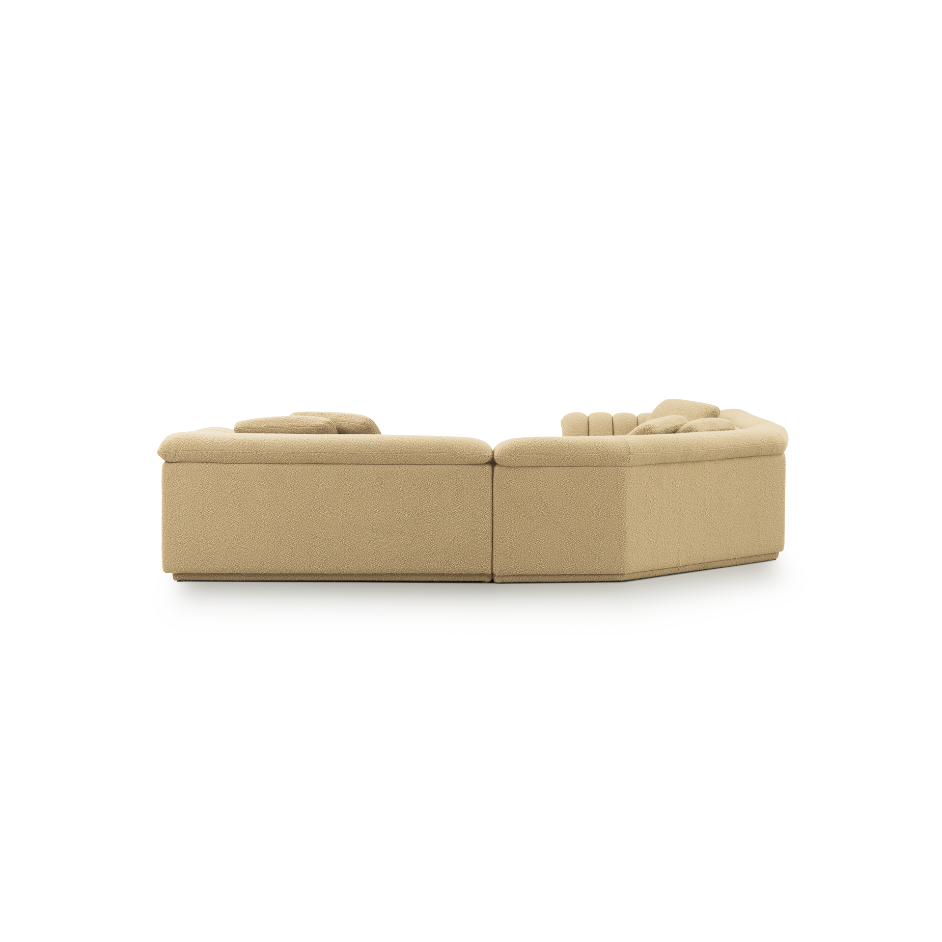 Float 3 Piece Modular Sofa - [ Airlie Camel ]